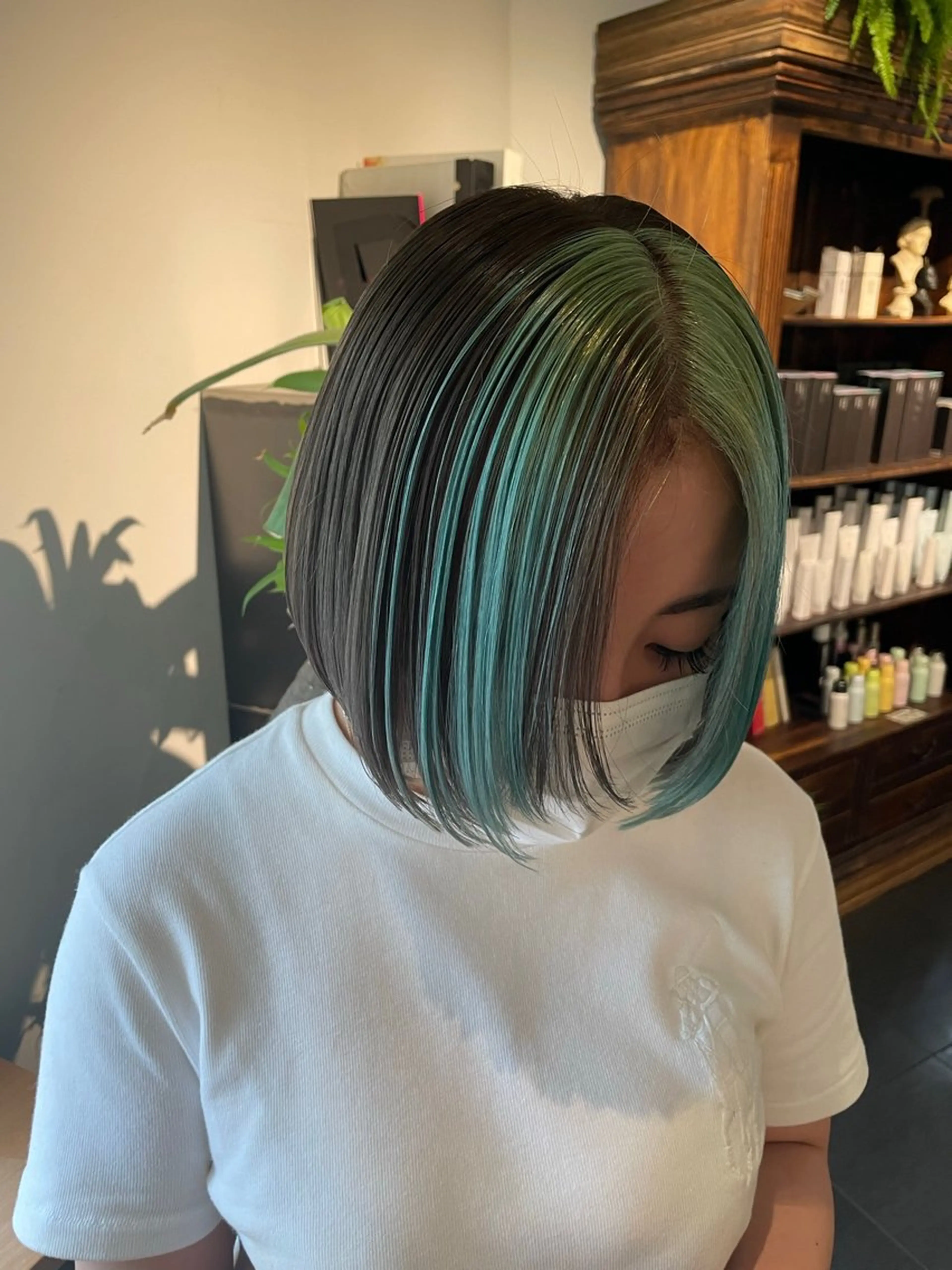 ミディアム カラー 透明感カラー ヘアカラー トリートメント 🍃透明感/デザイン 店長MASARU🍃のヘアスタイル