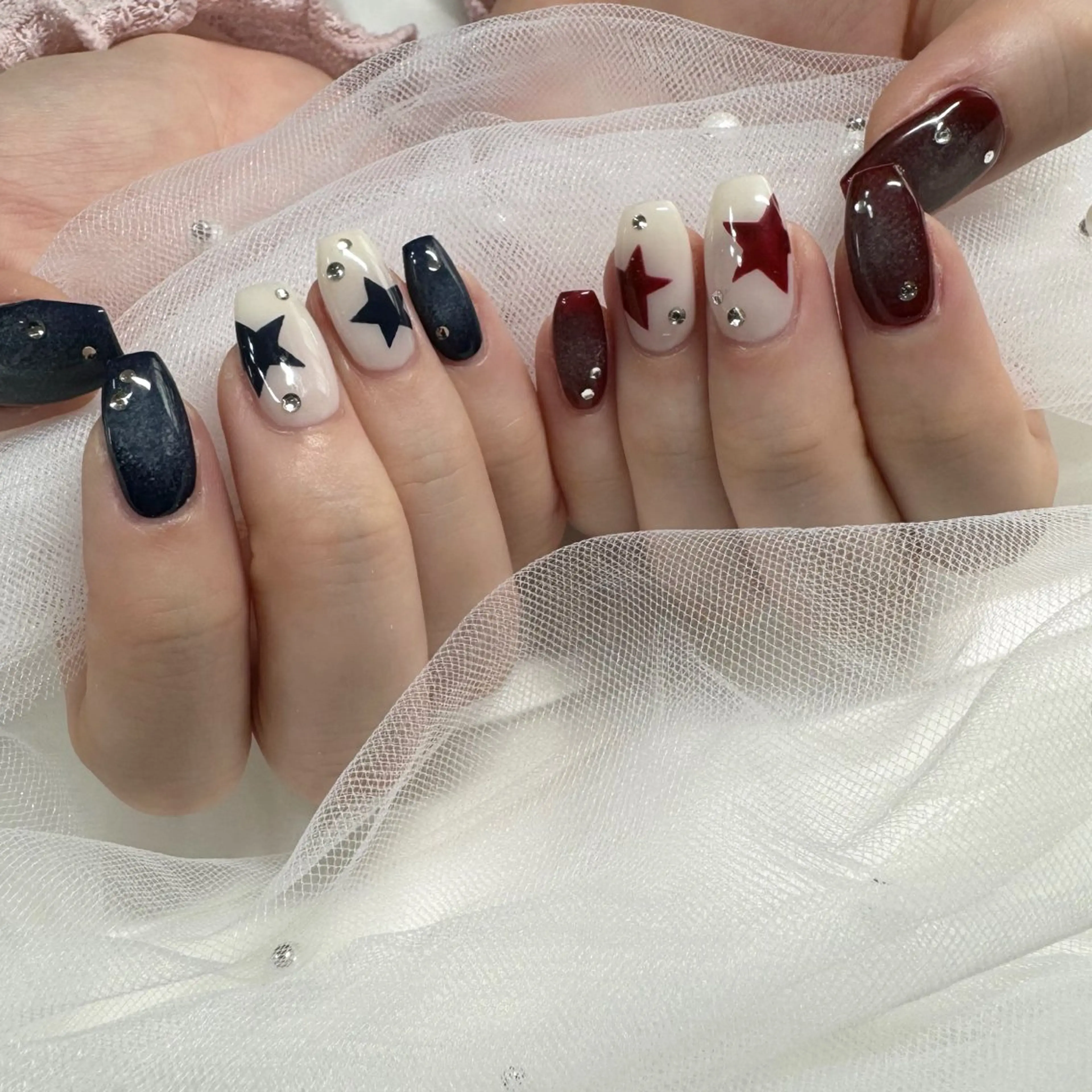 ネイル ジェルネイル 東 千夏のネイルデザイン