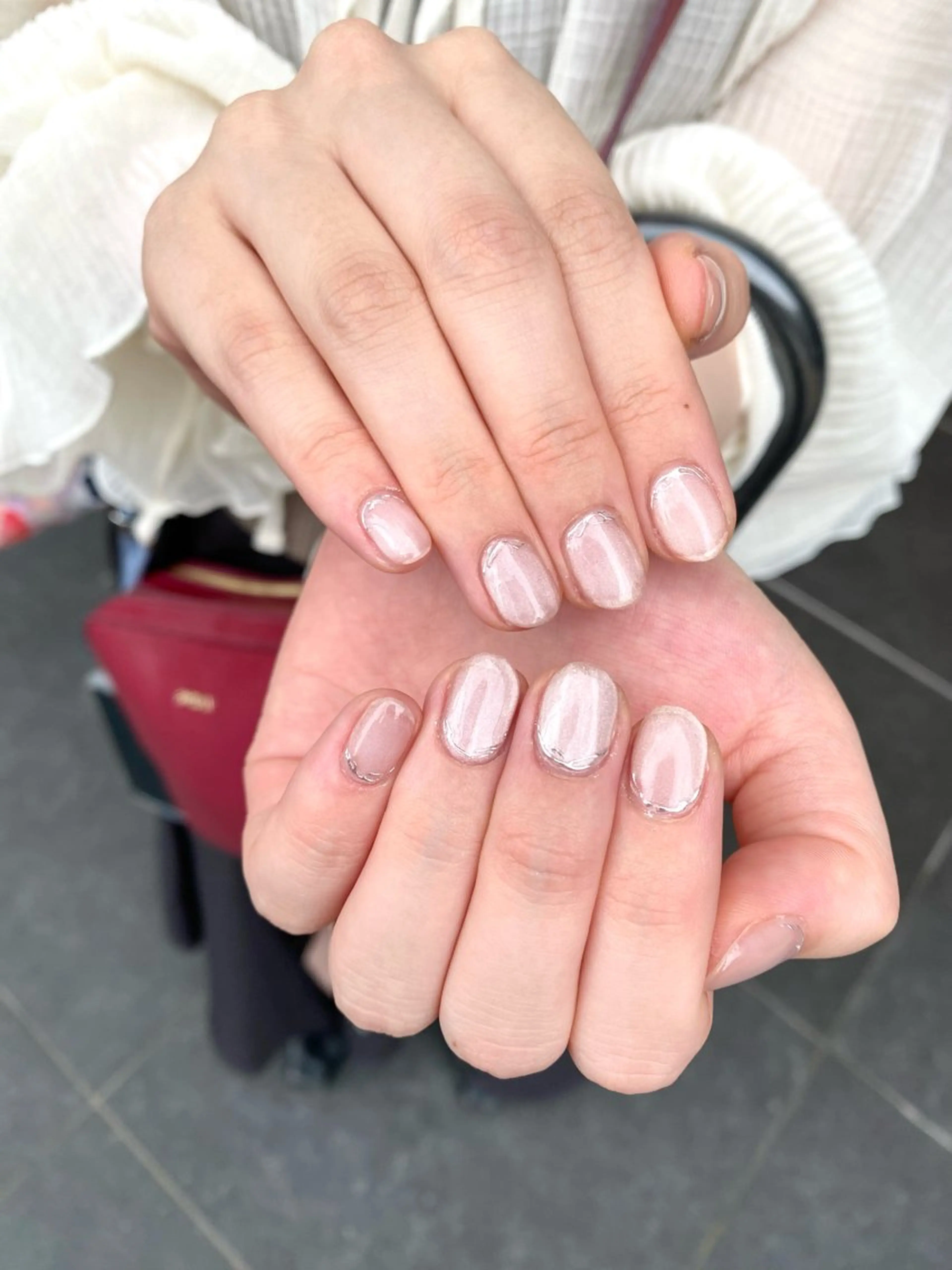 ネイル フレンチネイル マグネットネイル 【移転しました】 ami  nailのネイルデザイン