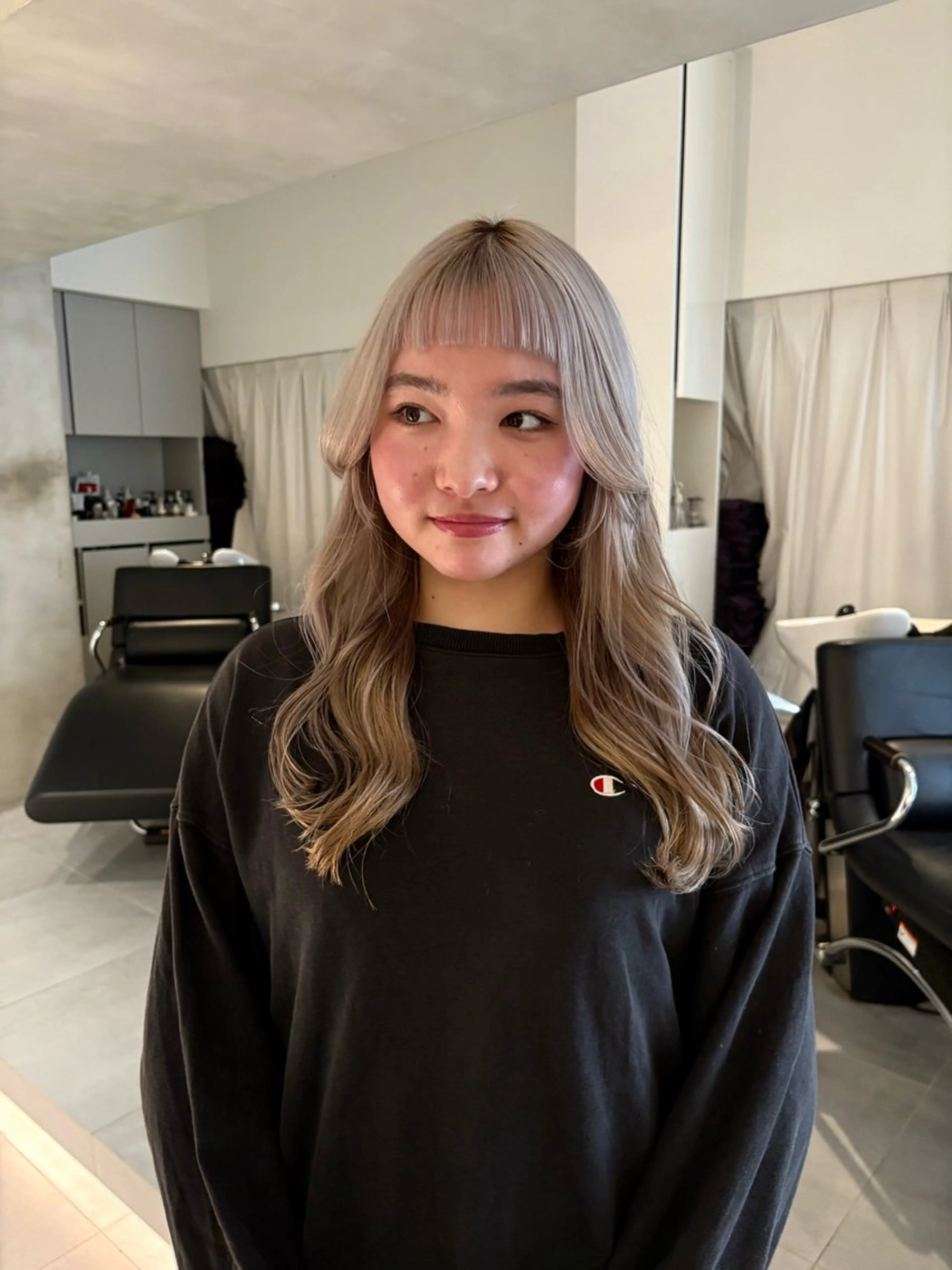 カラー 艶⭐︎暗髪 rinkoのヘアスタイル