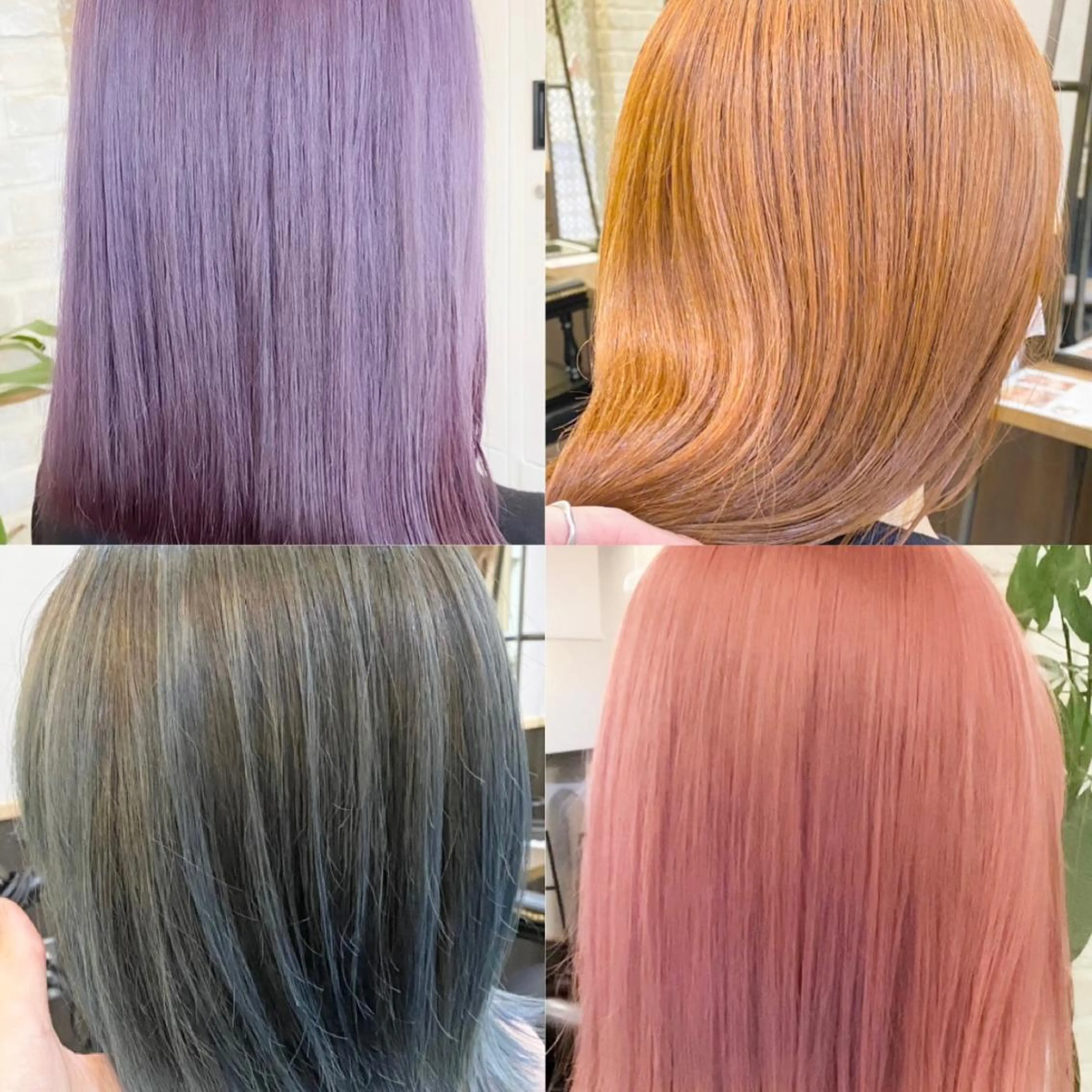 セミロング ヘアカラー 💖透明感カラー HAYATO💖のヘアスタイル