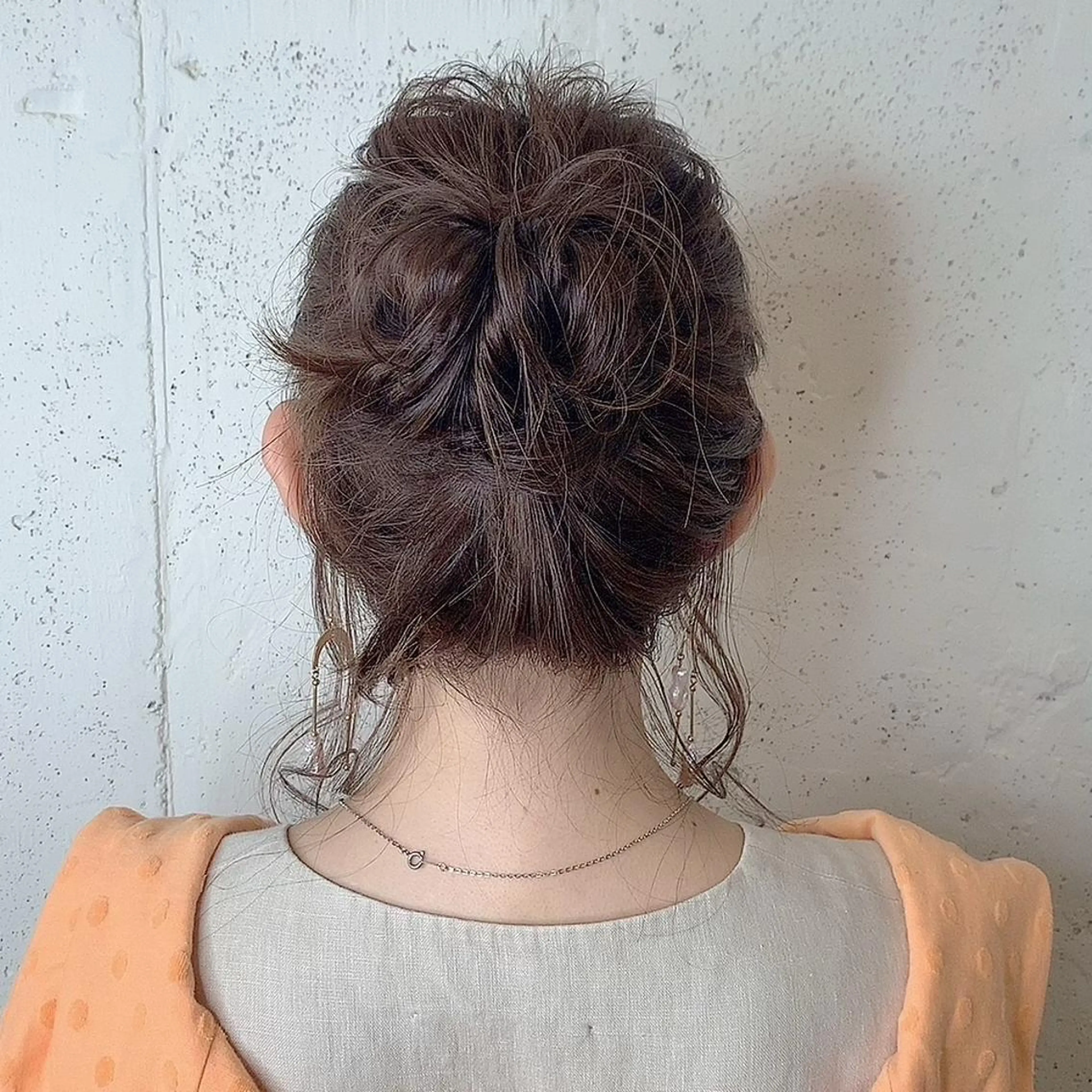 ミディアム カラー パーマ ヘアアレンジ メンズ キッズ ネイル マツエク・マツパ お団子ヘア 子どものヘアアレンジ メンズブリーチ ベージュカラー ブリーチ charme【 シャルム 】所属・ボブ/レイヤー/ nanamiのヘアスタイル