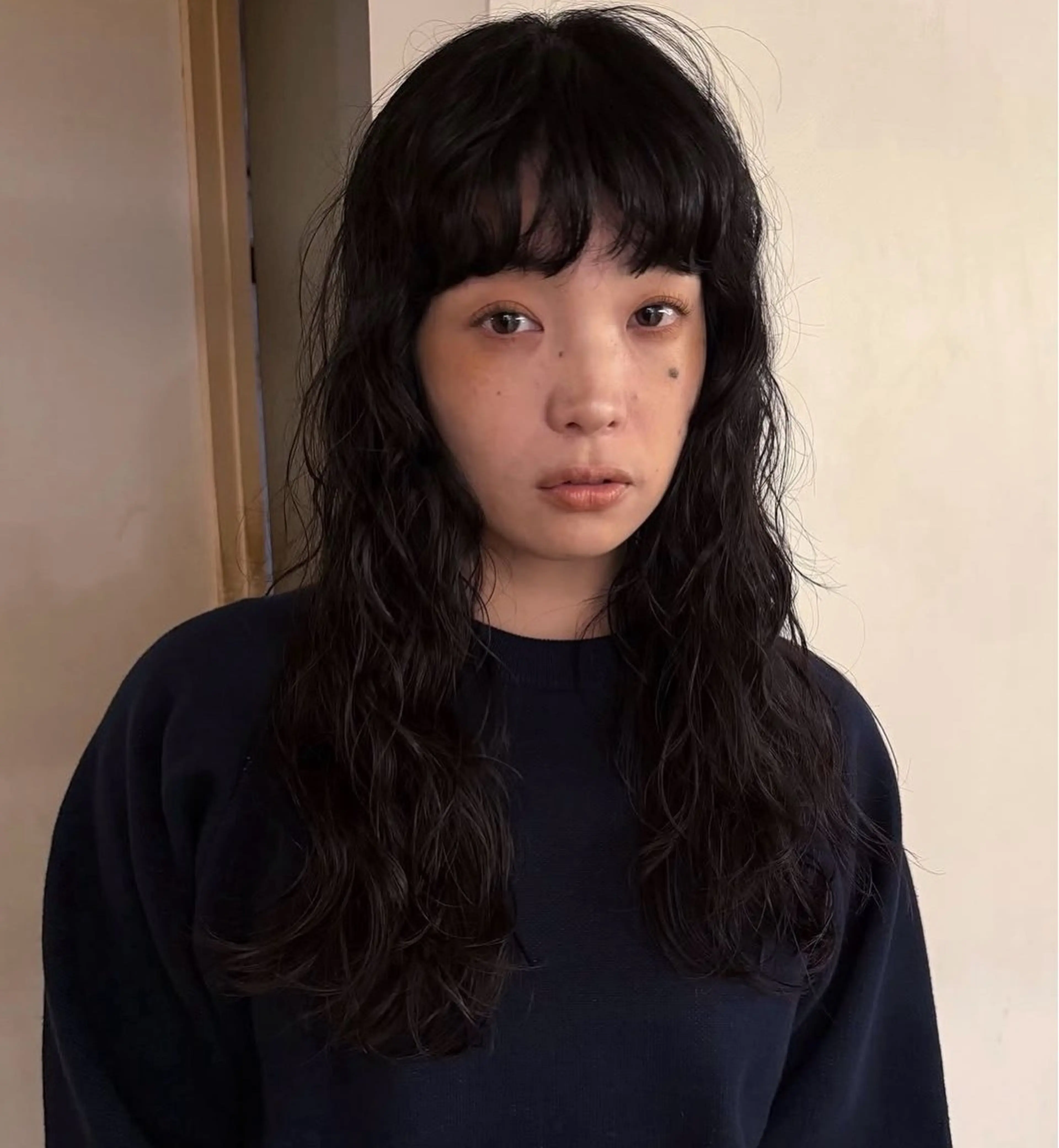 🧶カット+柔らかいゆるパーマ🪢【ロングヘア】ナチュラルにパーマをかけたい方💖💕💕💕の写真