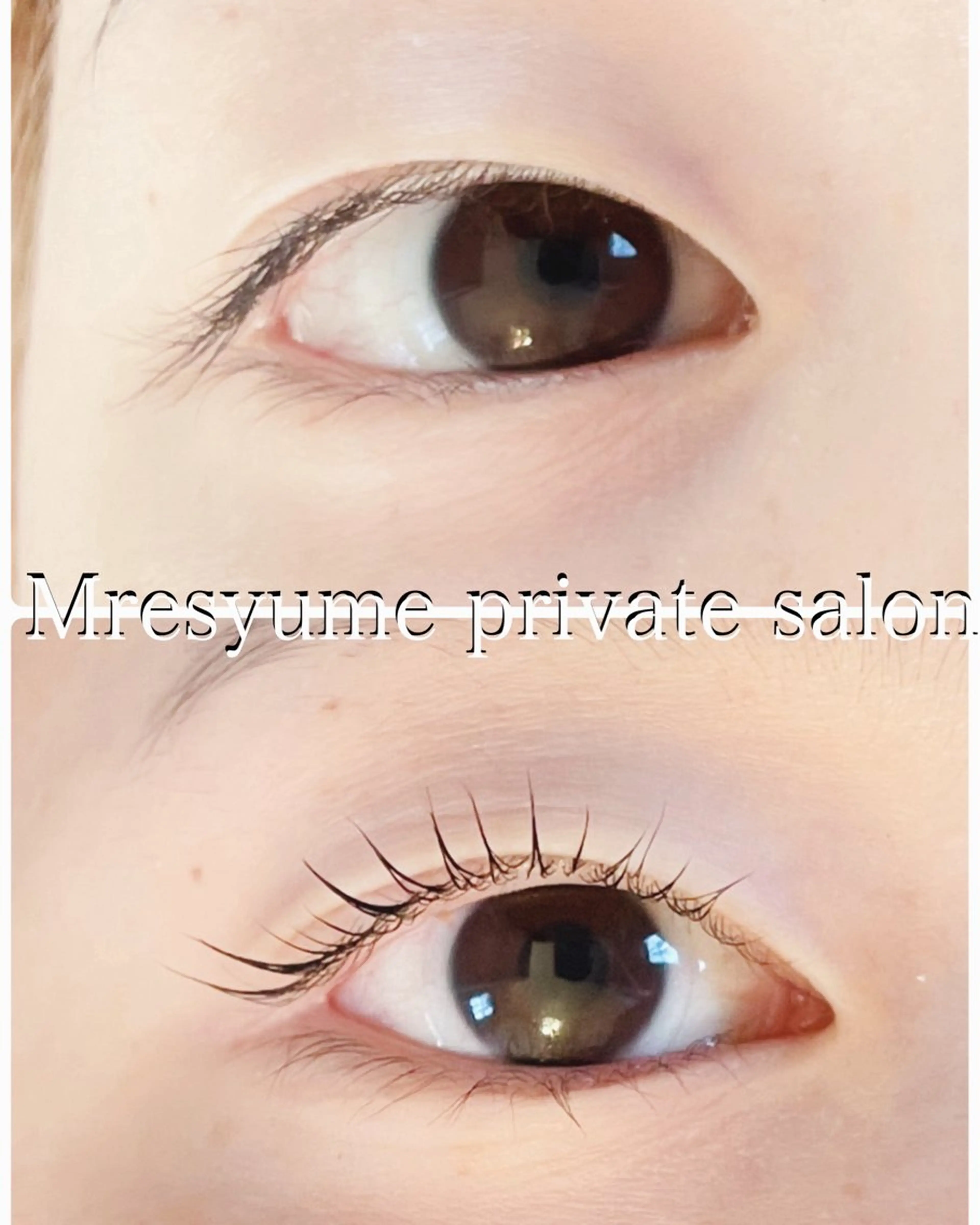 マツエク・マツパ マツパ Mresyume MAYUのマツエク・マツパデザイン