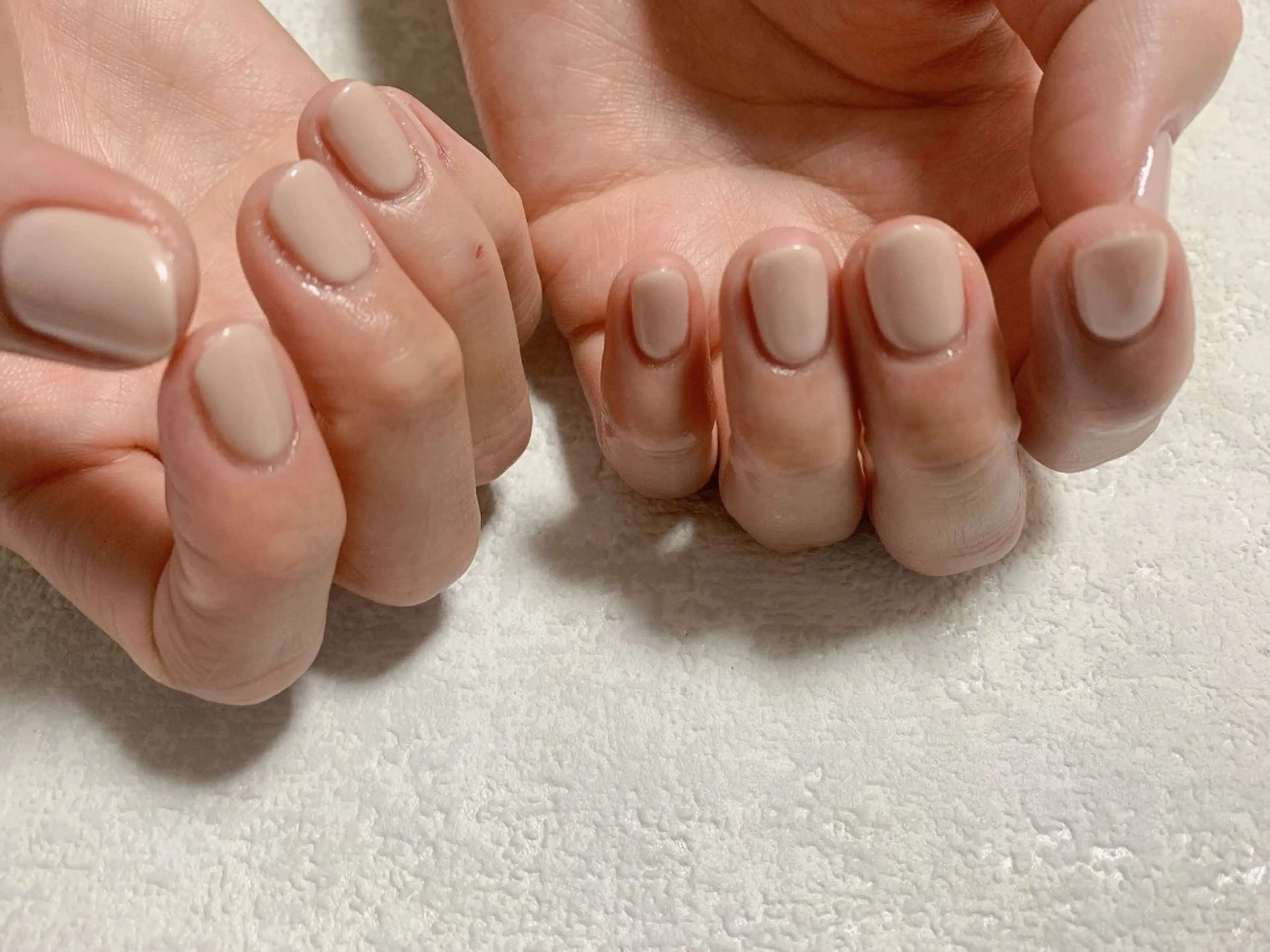 ネイル ジェルネイル 韓国ネイル メンズネイル ワンカラーネイル パラジェル kiki nail たまプラーザのネイルデザイン