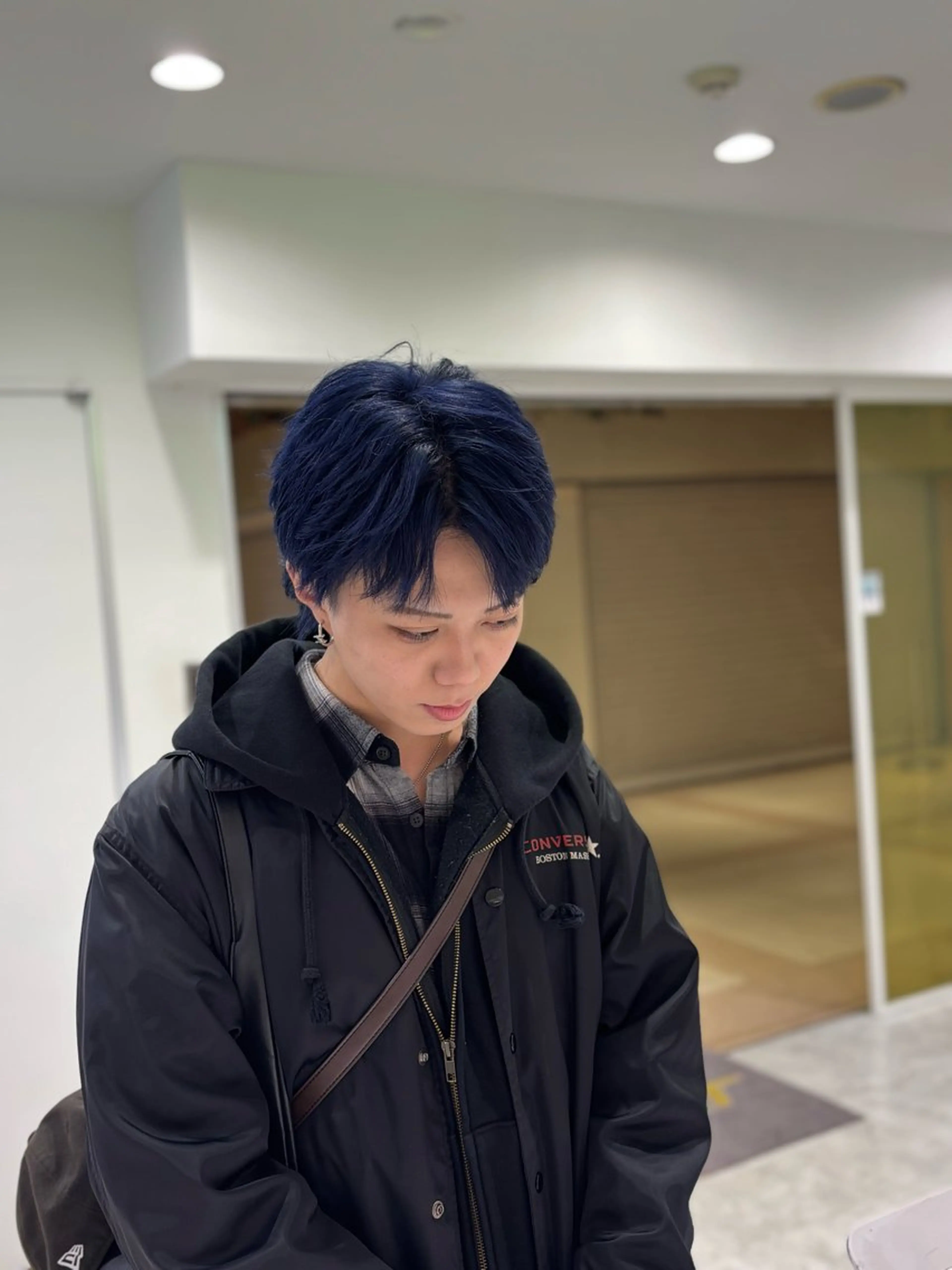 カラー メンズ ヘアカラー 大人っぽベージュ🤍 当日予約◎ヒロトのヘアスタイル