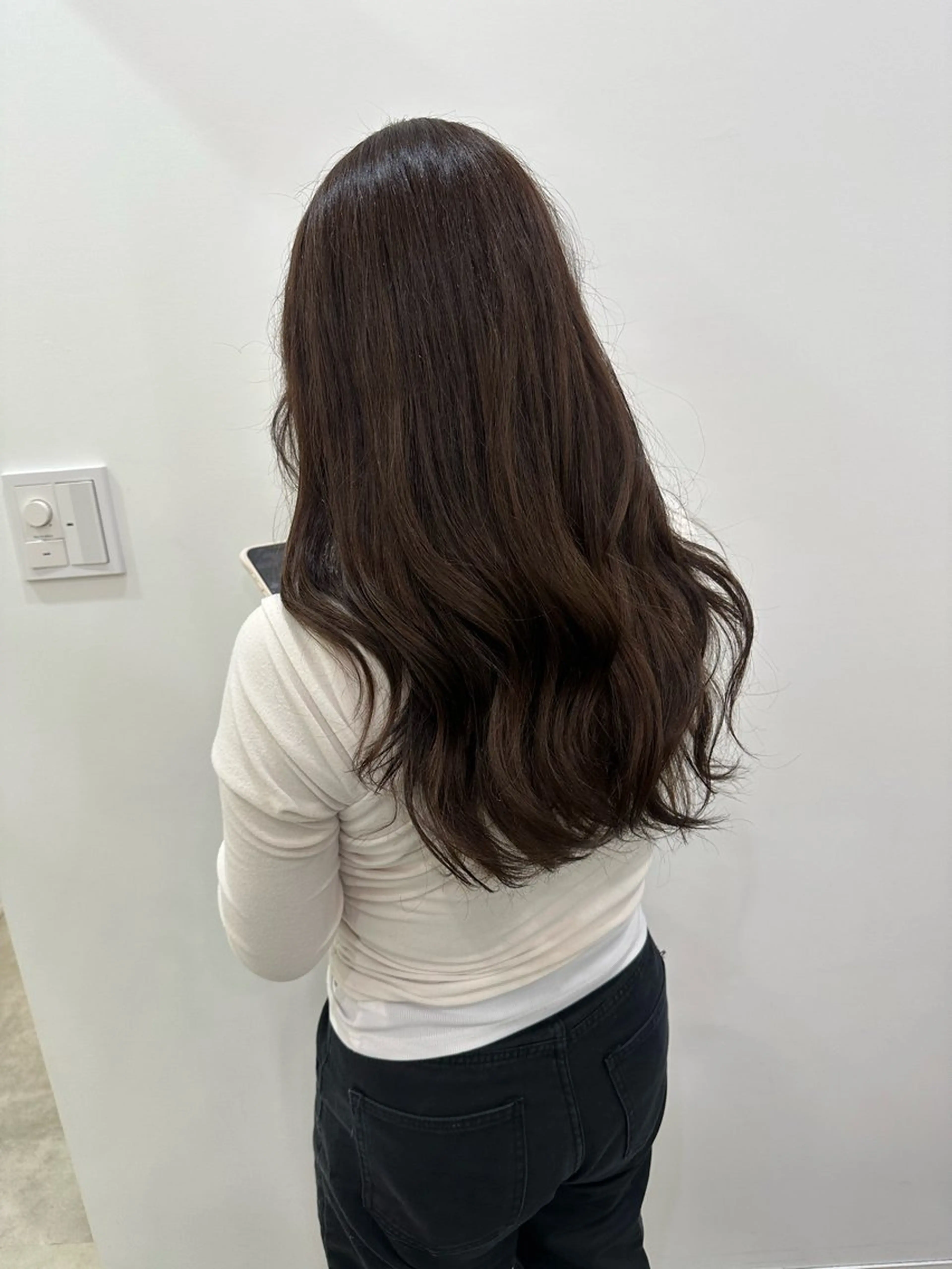 ロング カラー カット ヘアカラー レイヤー/ナチュラル 💐nao.のヘアスタイル