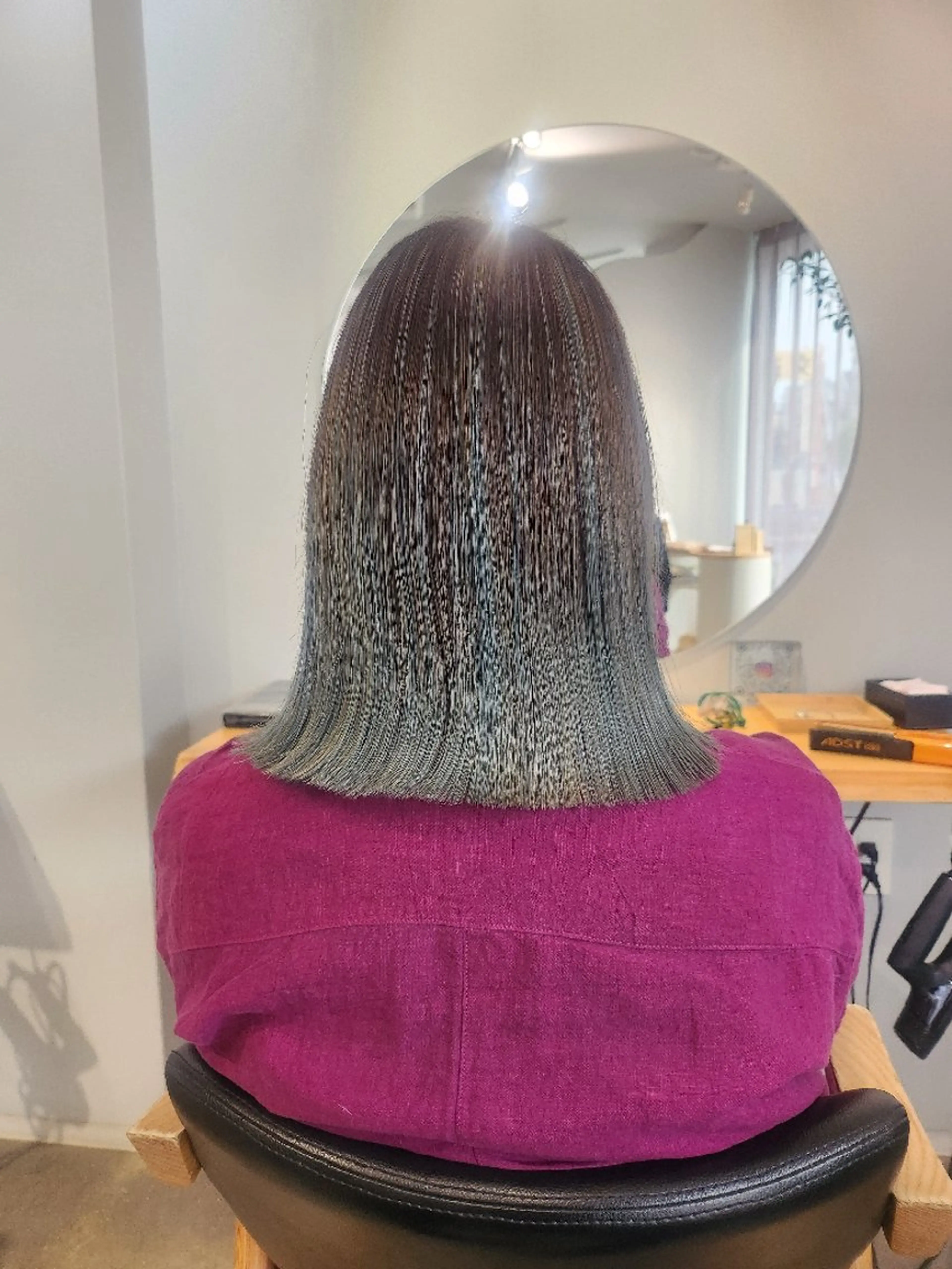 ミディアム レイヤーカット LUANAhair所属・金田 拓也のヘアスタイル