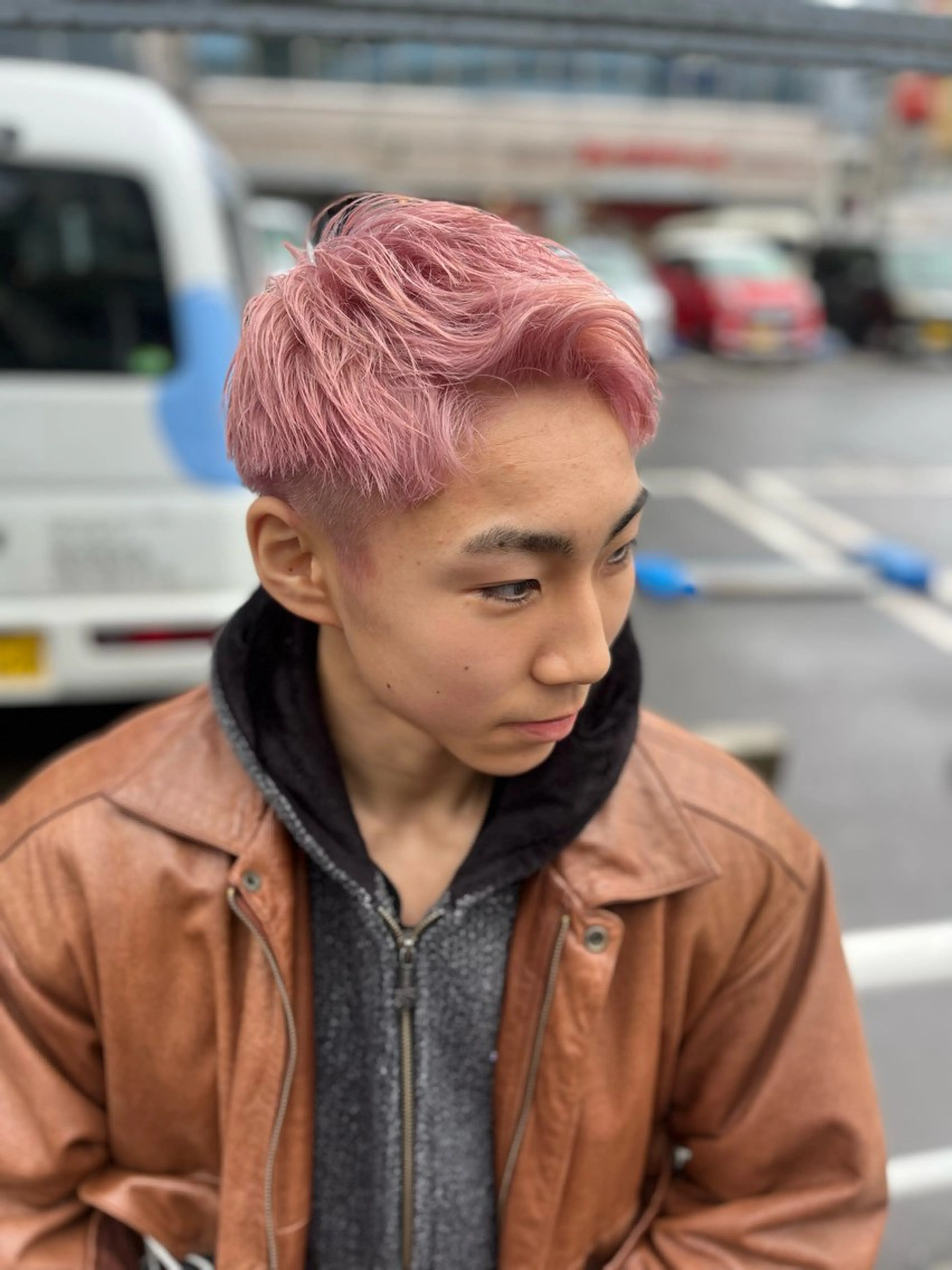 カラー メンズ メンズブリーチ ブリーチ 透明感カラー ダブルカラー 髪質改善 カット ヘアカラー トリートメント ヘッドスパ Go   Today シェアサロン　横浜店所属・【ただの天才 🎨】のヘアスタイル