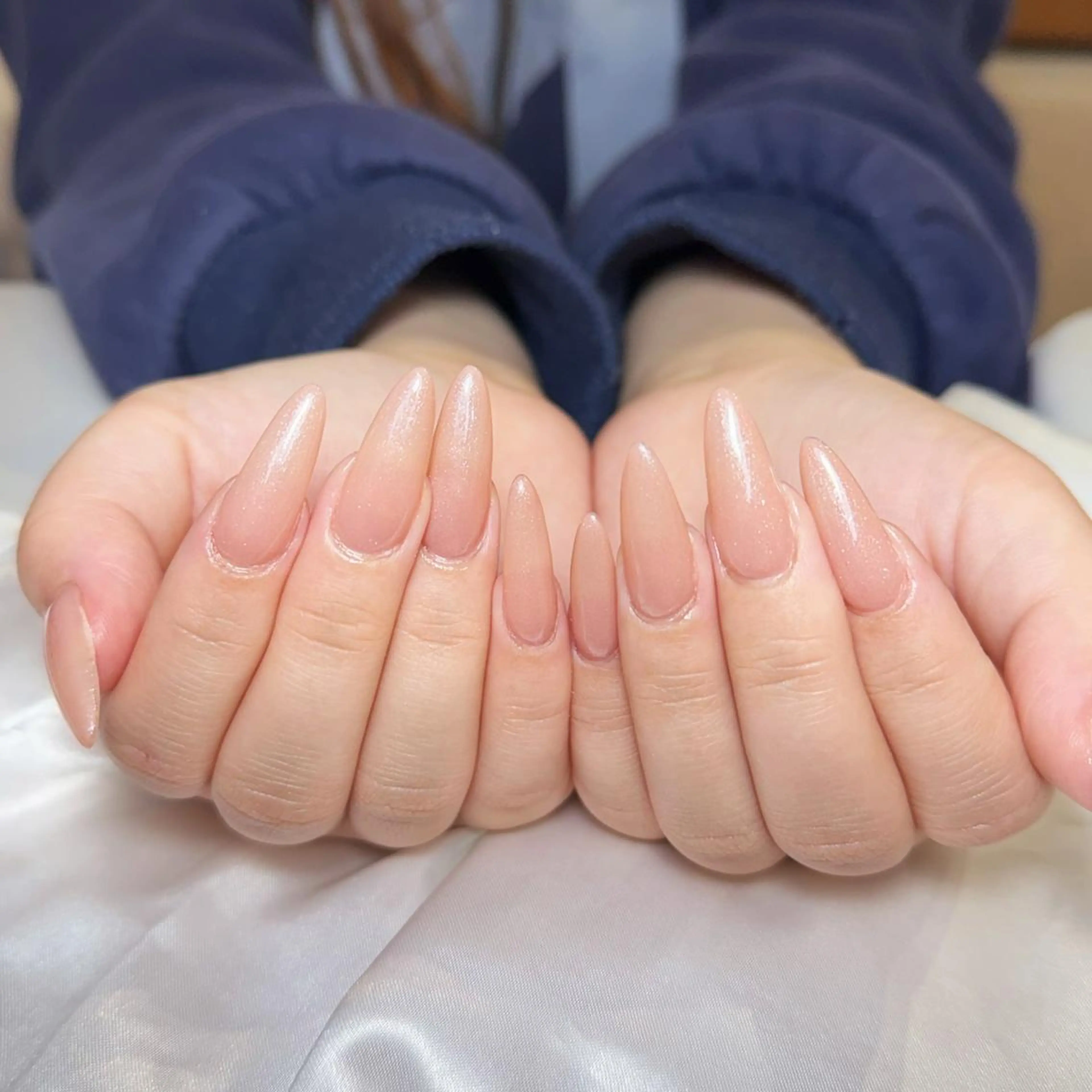 ネイル アートネイル オーロラネイル フラッシュネイル ガーリー キラキラネイル ハンドネイル DIAMOND NailStudioのネイルデザイン