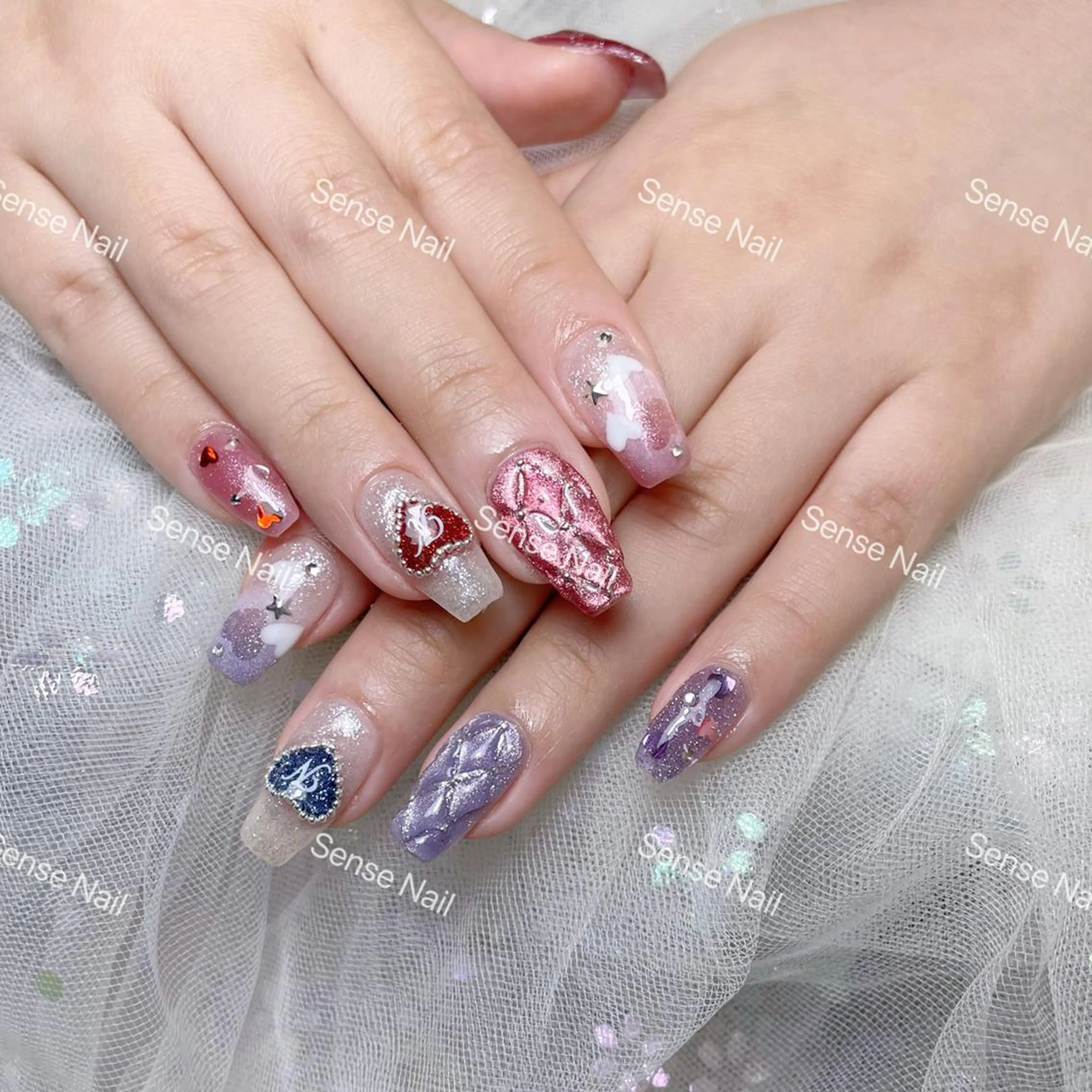 ネイル ハンドネイル 🎀 moo～ 🎀のネイルデザイン