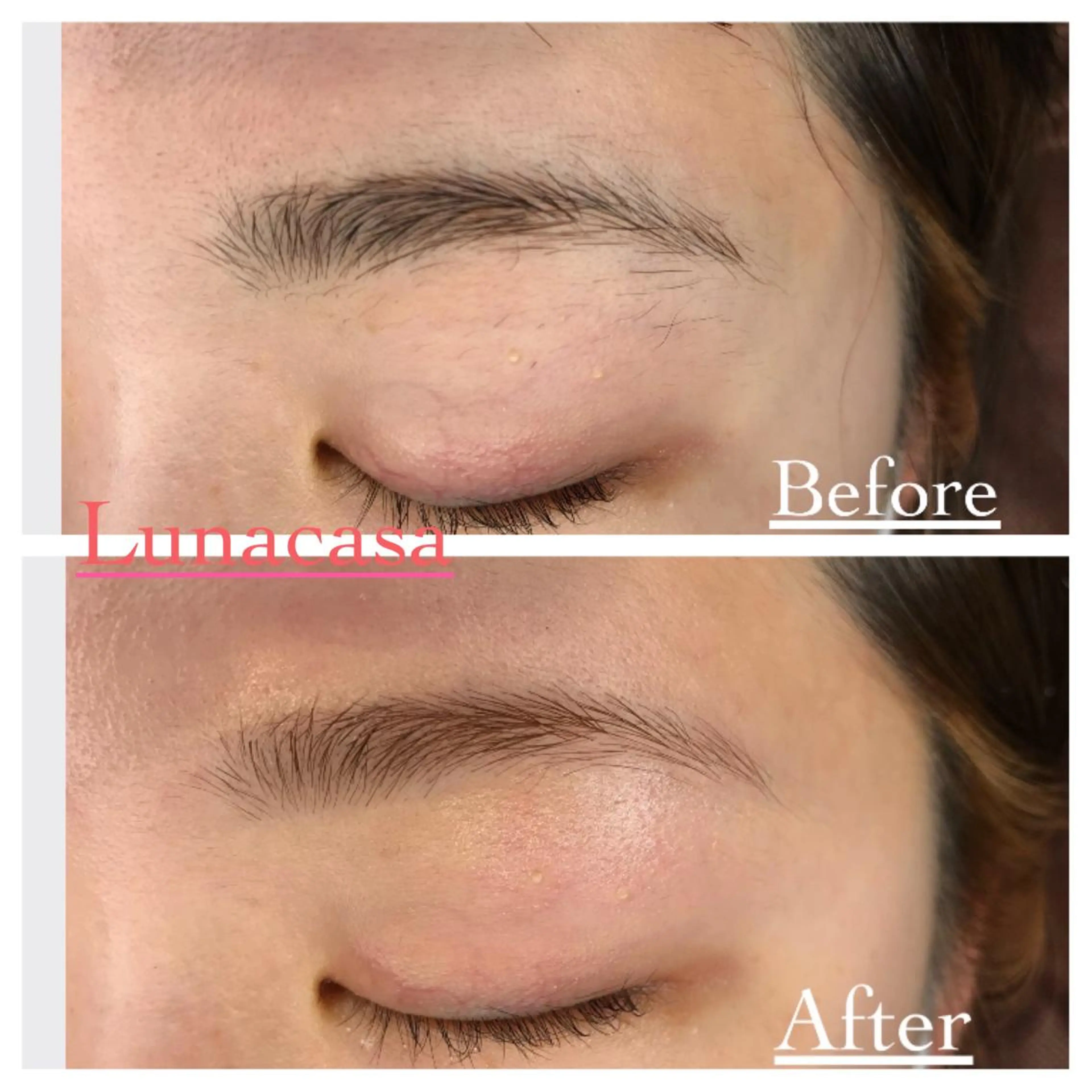 アイブロウ 眉カラー ルナ カーザのマツエク・マツパデザイン