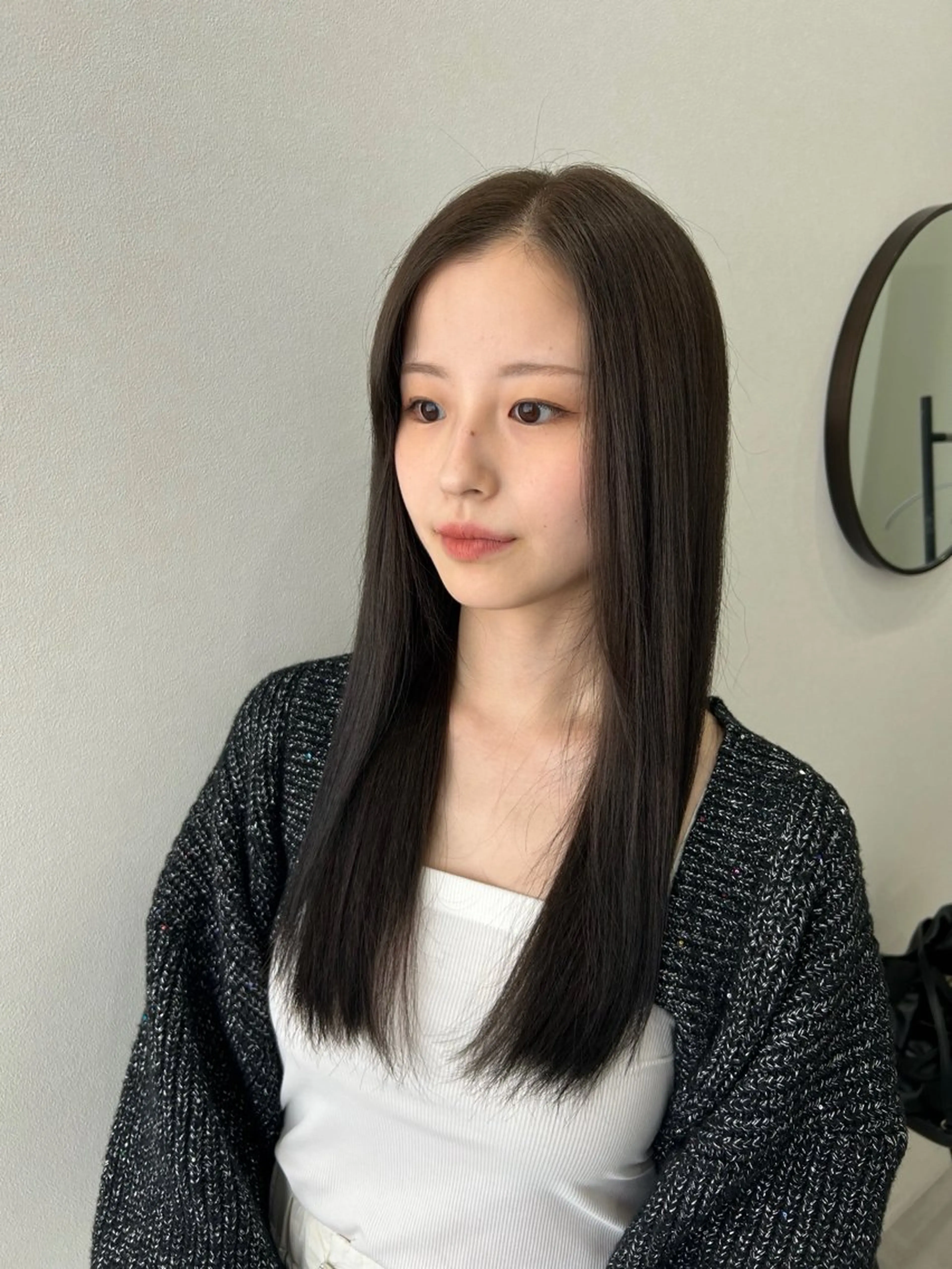 カラー オリーブカラー ジャスミン 🧿のヘアスタイル
