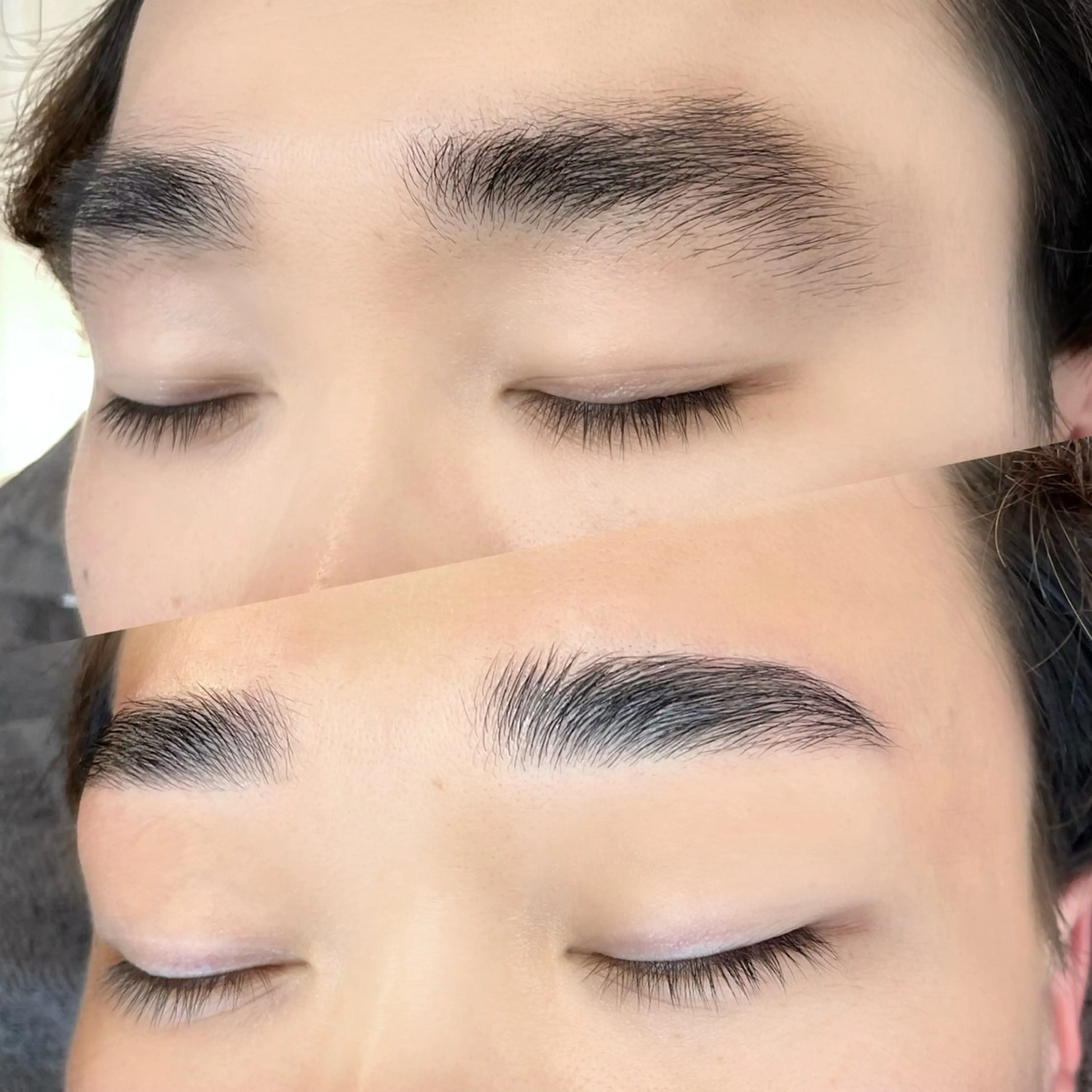 メンズ アイブロウ ハリウッドブロウリフト メンズアイブロウ 眉毛ワックス脱毛 seReno eyebrow&eyelash横浜店所属・🍑seReno Kano🍑の眉毛・アイブロウイメージ