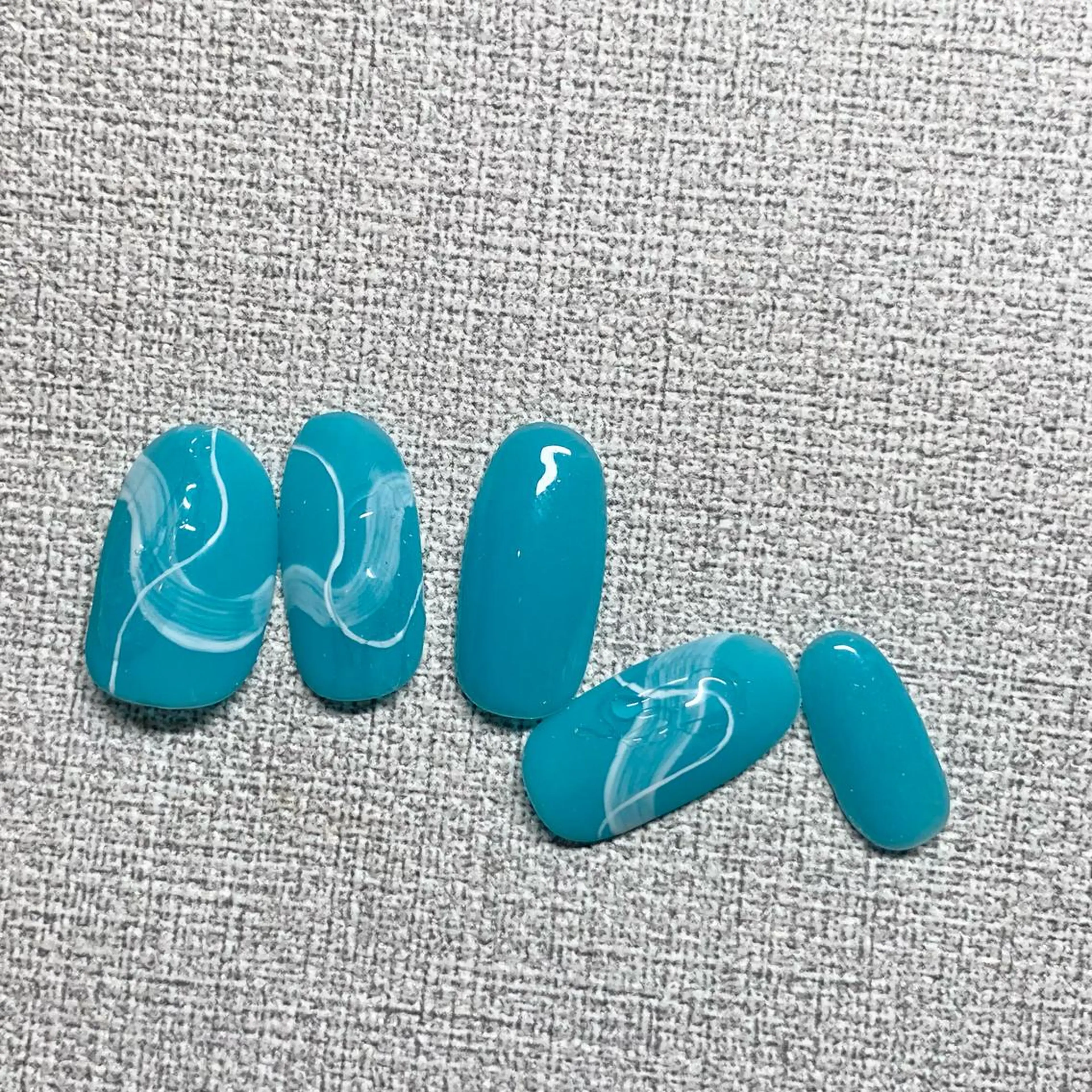 ネイル アートネイル フットネイル ニュアンスネイル 夏ネイル 山田 貴子のネイルデザイン