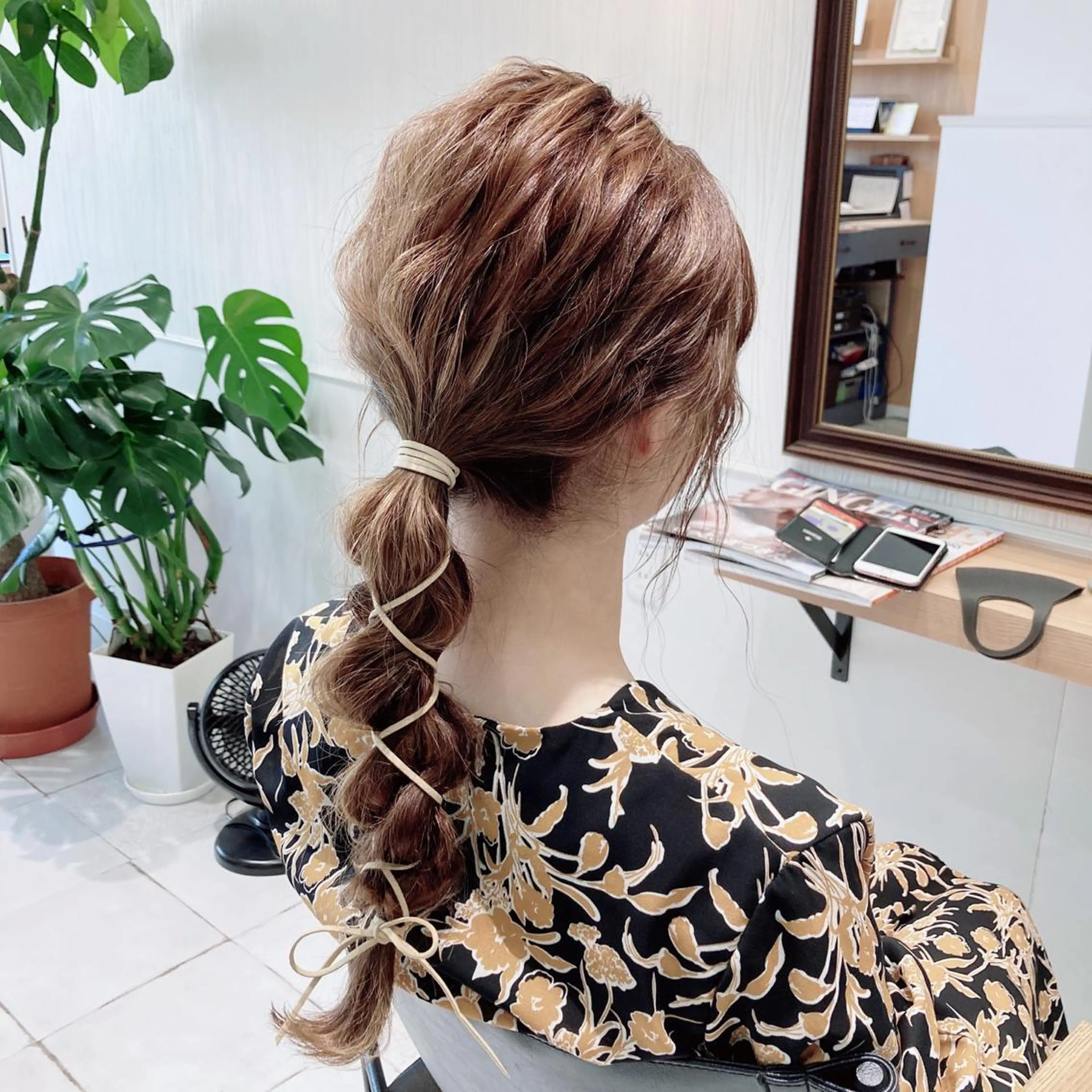 ゆるふわヘアアレンジ🤍の写真