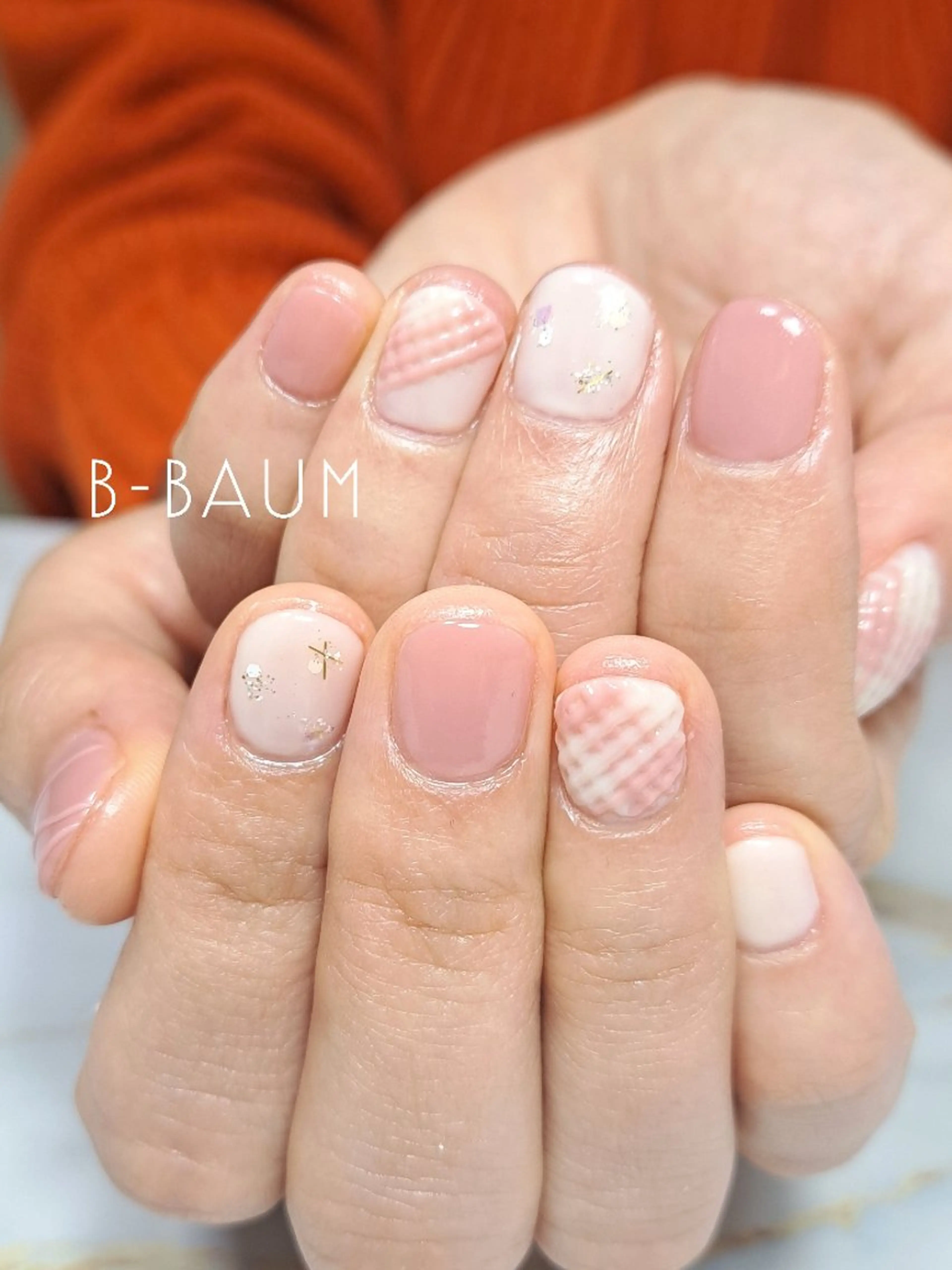 ネイル ピンク B-BAUM  nailsalon のネイルデザイン