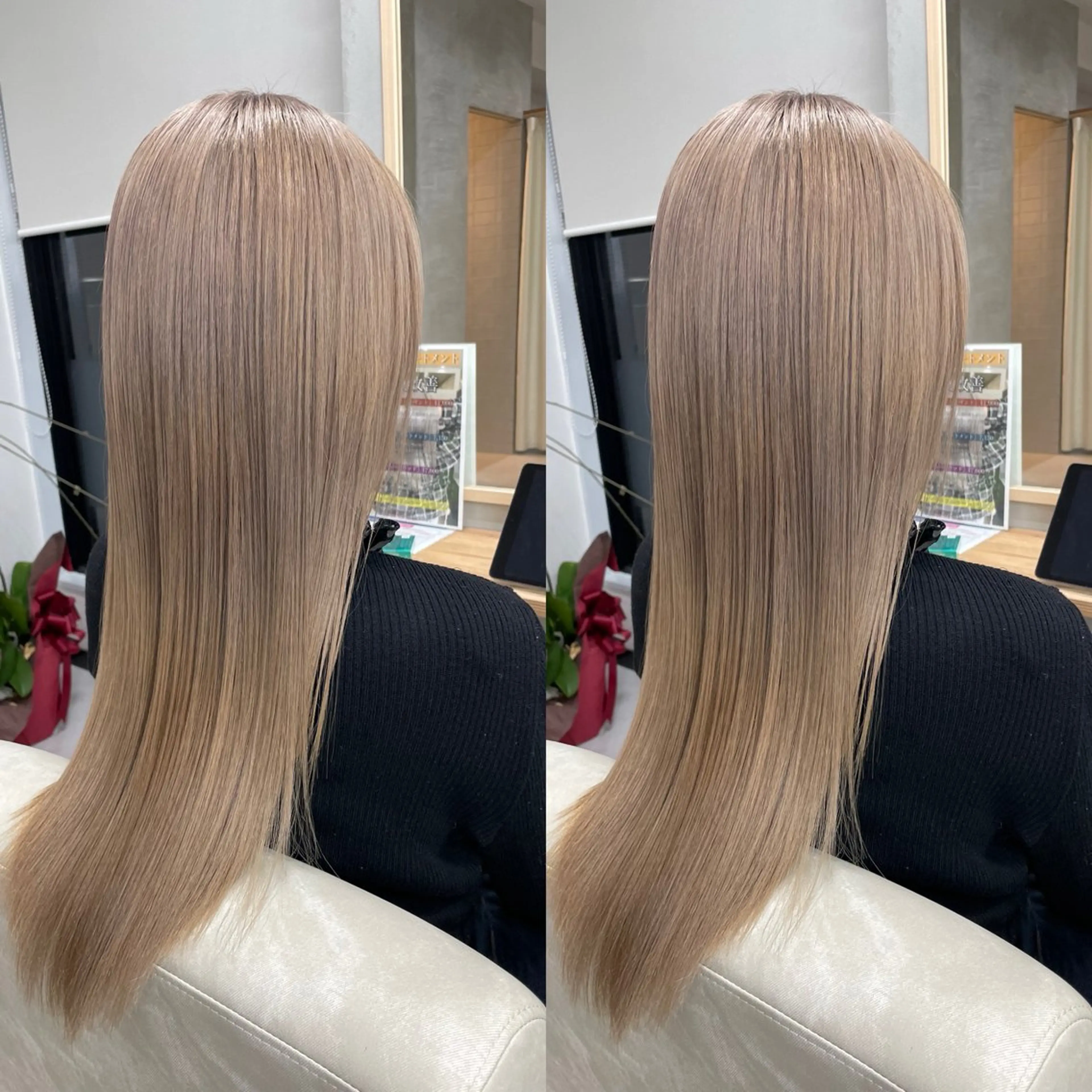 ロング カラー hair make huit8所属・ハイライト&ブリーチ 💇🏼‍♀MAHOのヘアスタイル