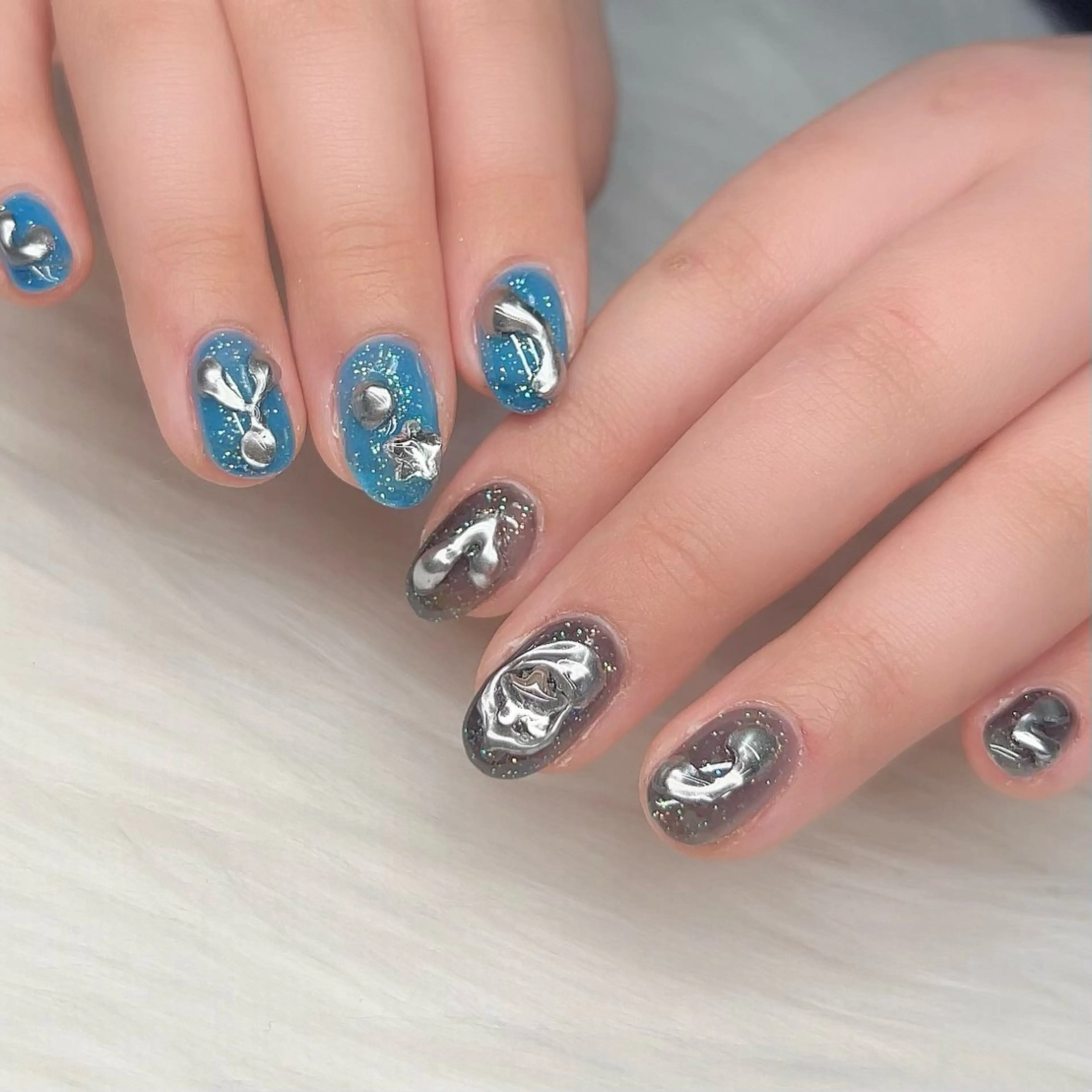 ネイル ハンドネイル 【Yappy🌈】 💖P-tanaのネイルデザイン