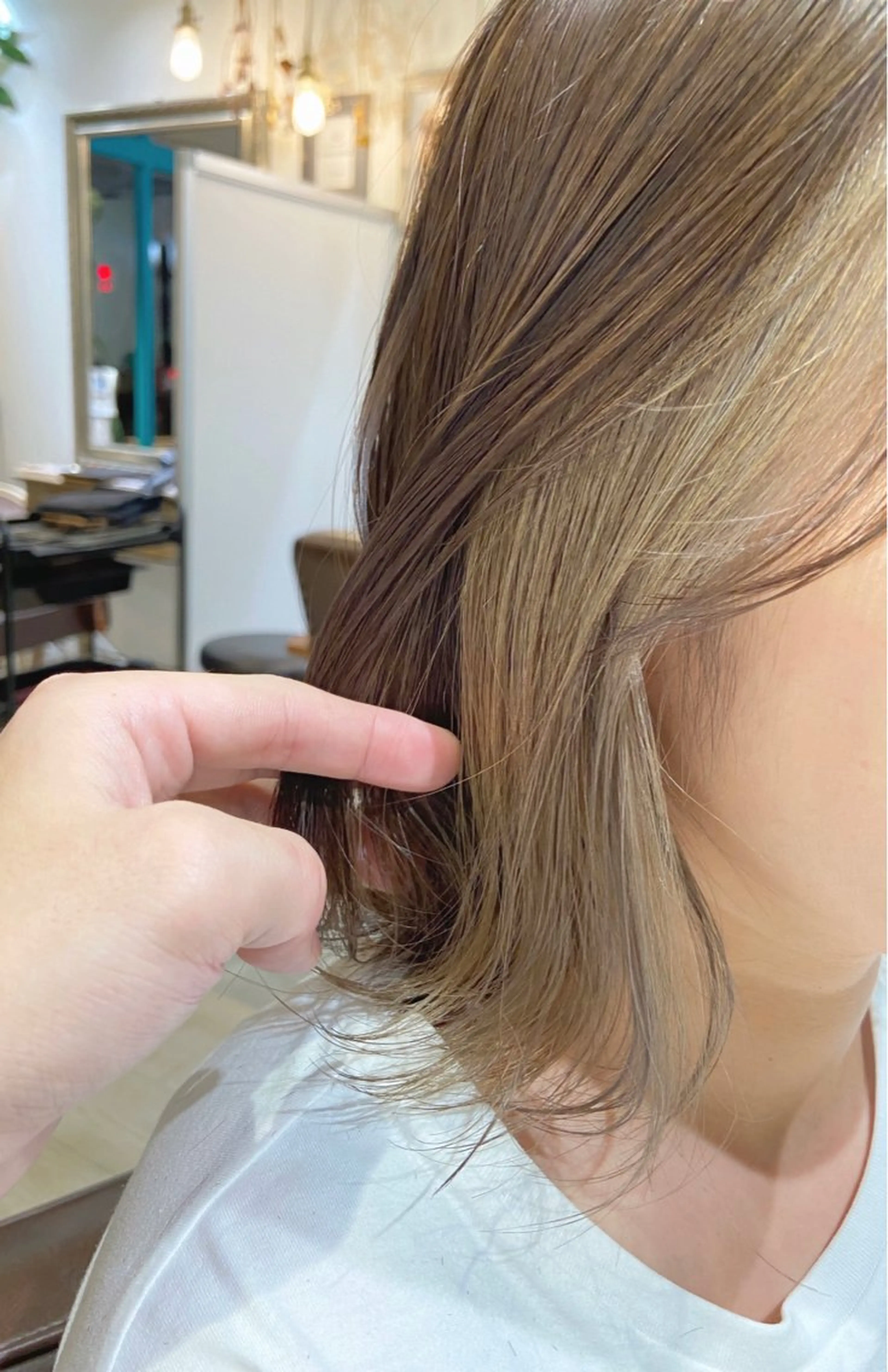 ロング カラー インナーカラー カット ヘアカラー レイヤー/透明感/髪 質改善/メンズ/佐藤のヘアスタイル