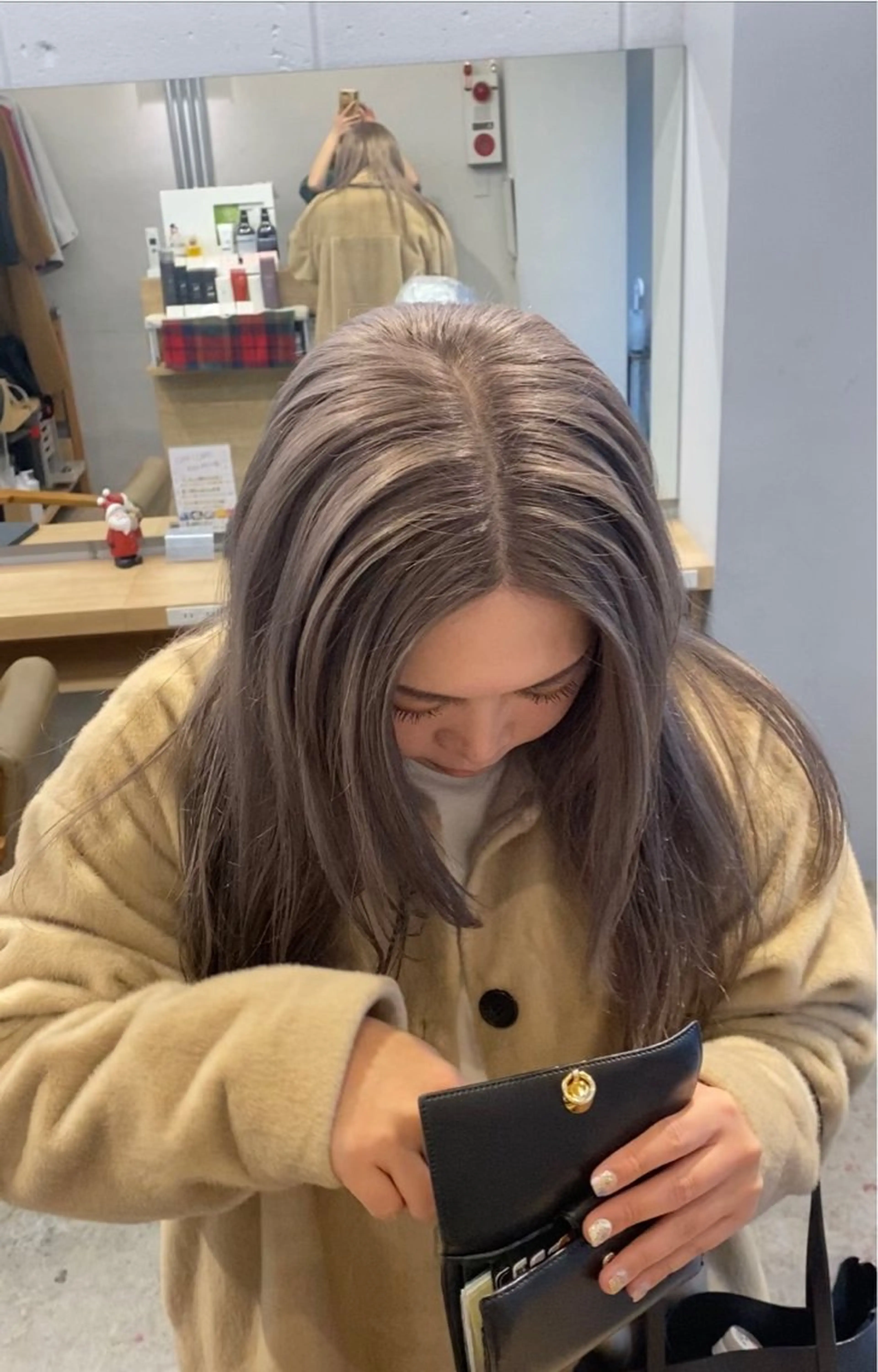 ロング カラー グレージュ ロング 🐾Libero🐾 柏　KONOMIのヘアスタイル