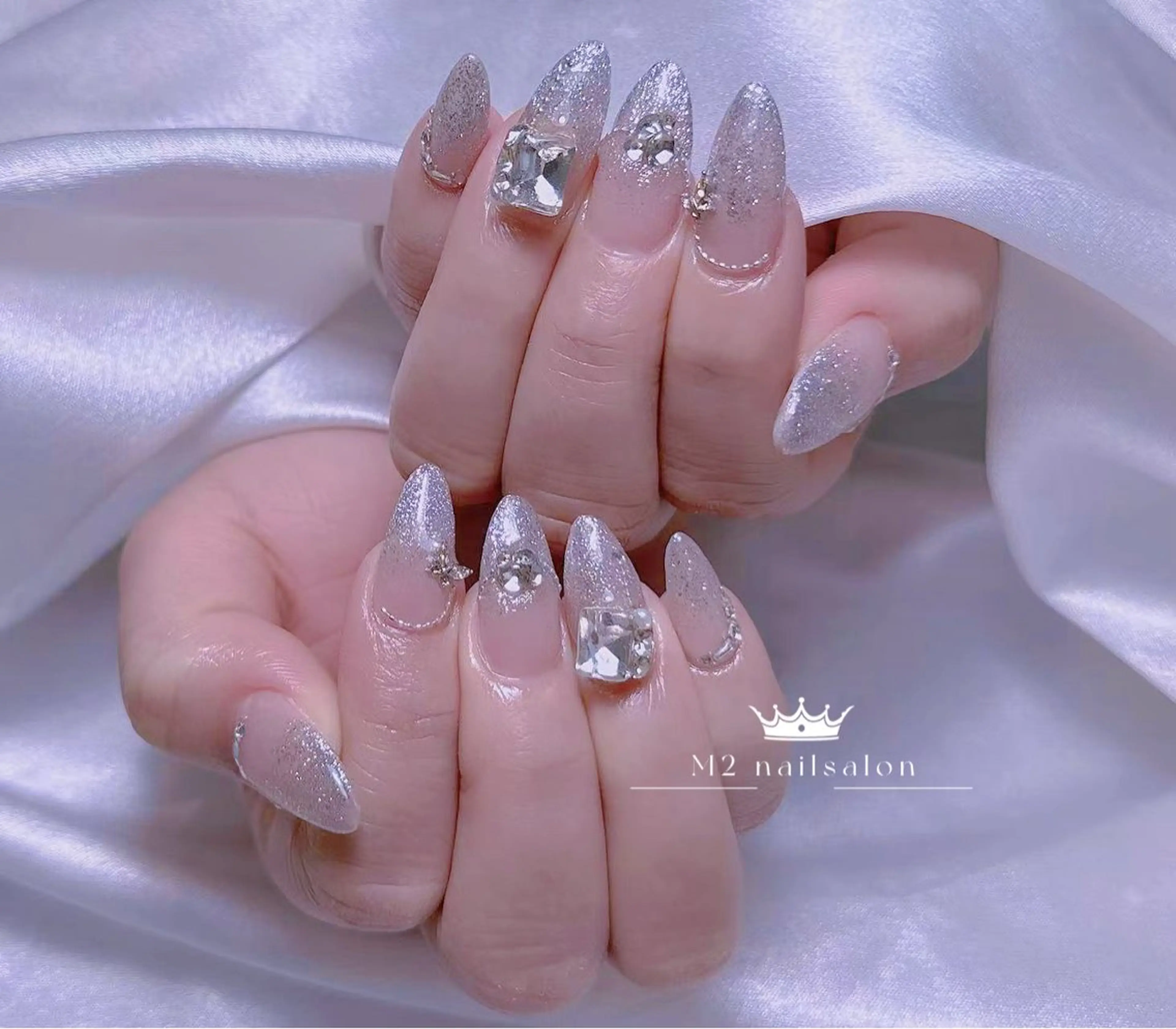 ネイル ハンドネイル 長さだし専門店 M2 rikaのネイルデザイン