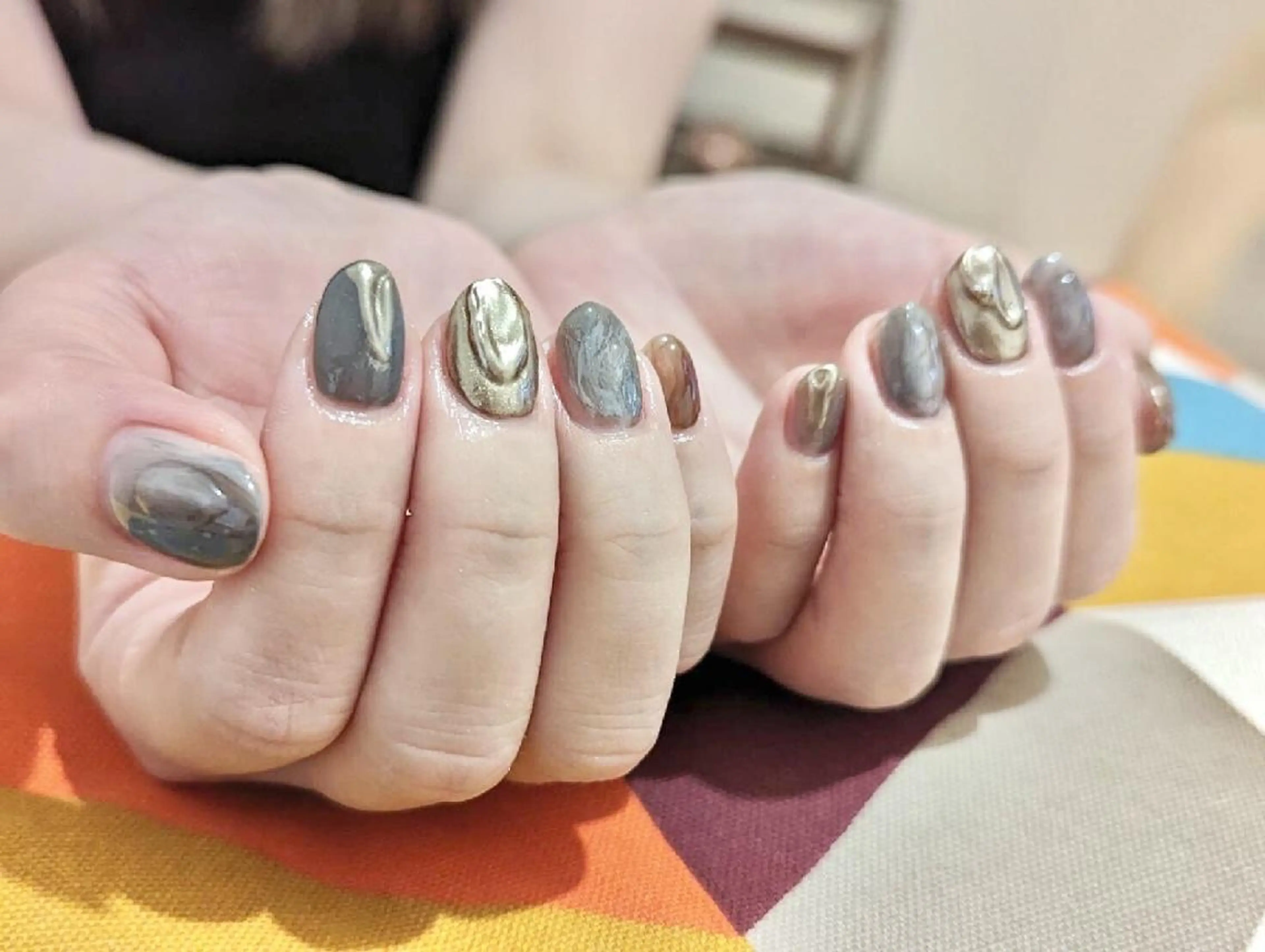 ネイル ハンドネイル VIBLISS福岡店 yurichanのネイルデザイン