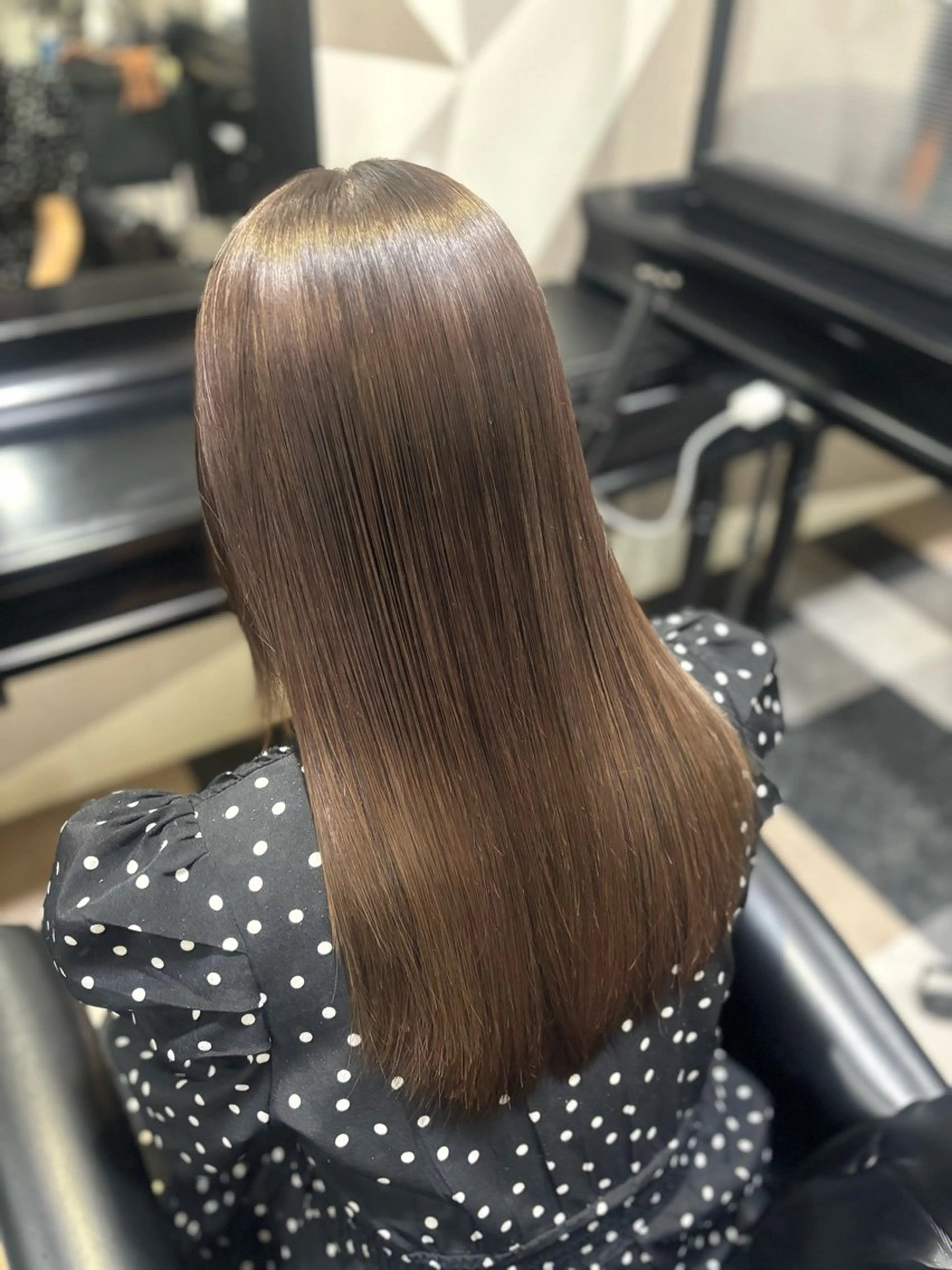 ロング 疋田 玲央のヘアスタイル