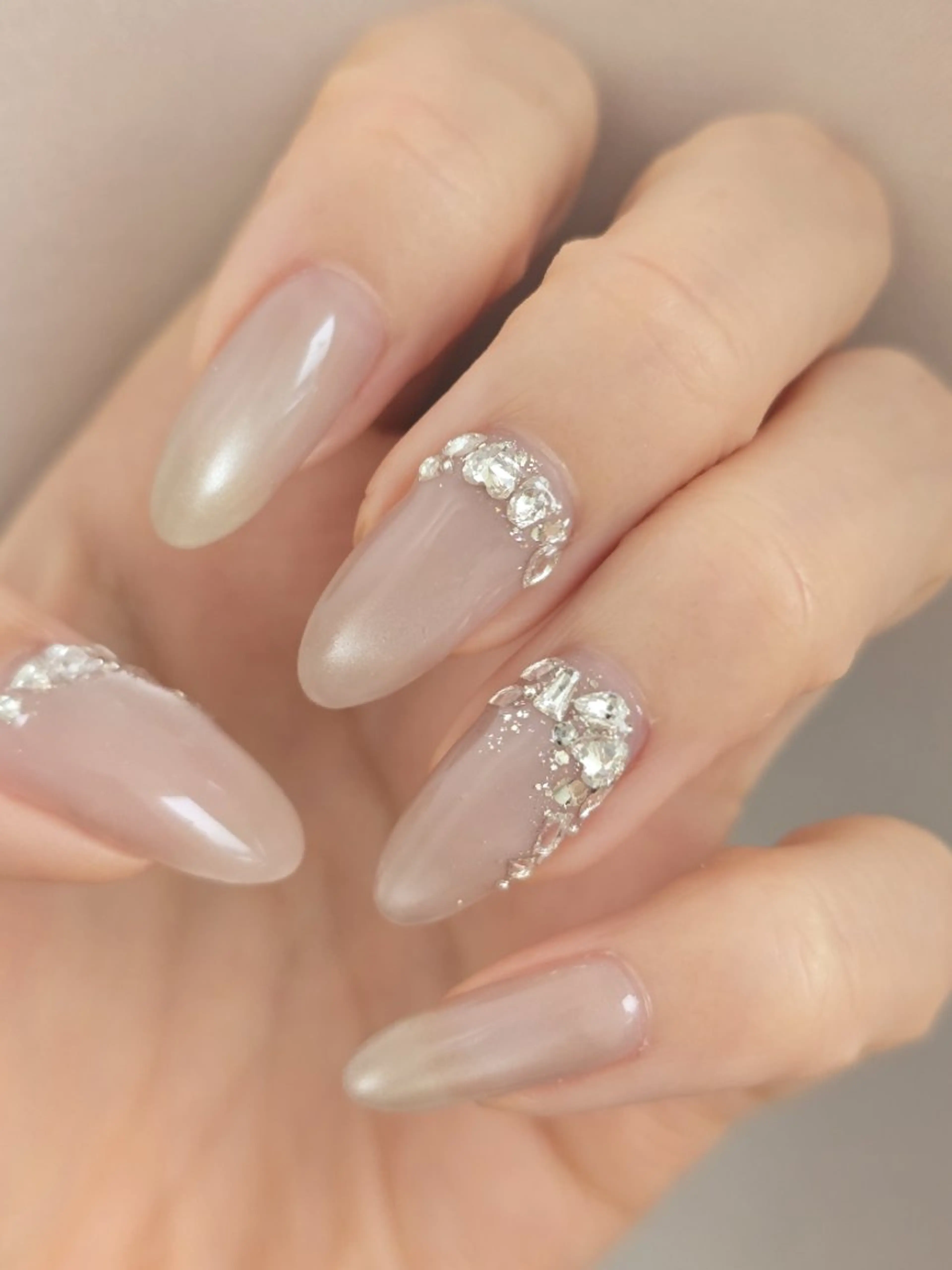 ネイル ジェルネイル マグネットネイル Nailsalon Blanchat.所属・プライベートサロン ブランシャのマツエク・マツパデザイン