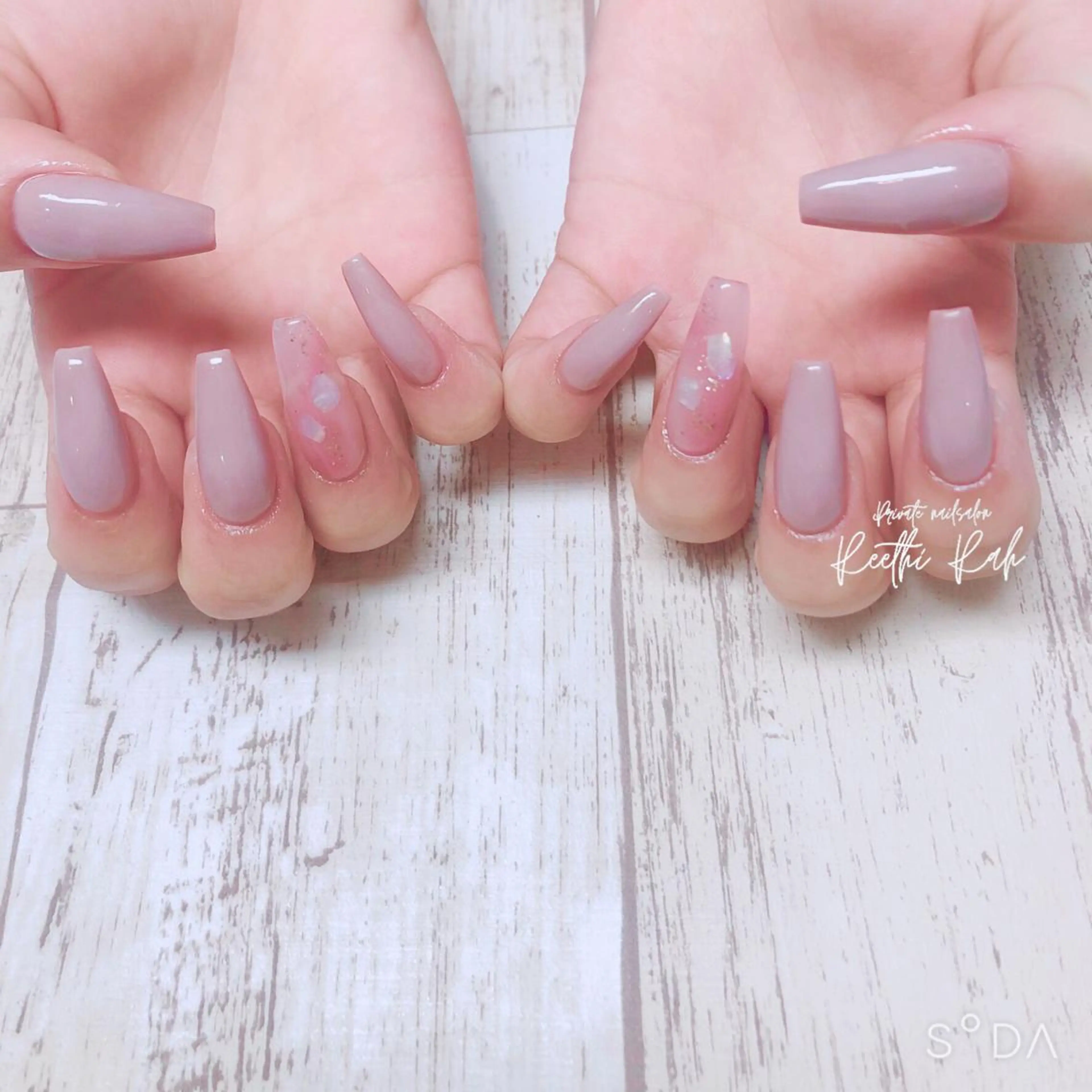 ネイル private nailsalon Reethi Rah所属・リーティラ HIROKAのネイルデザイン