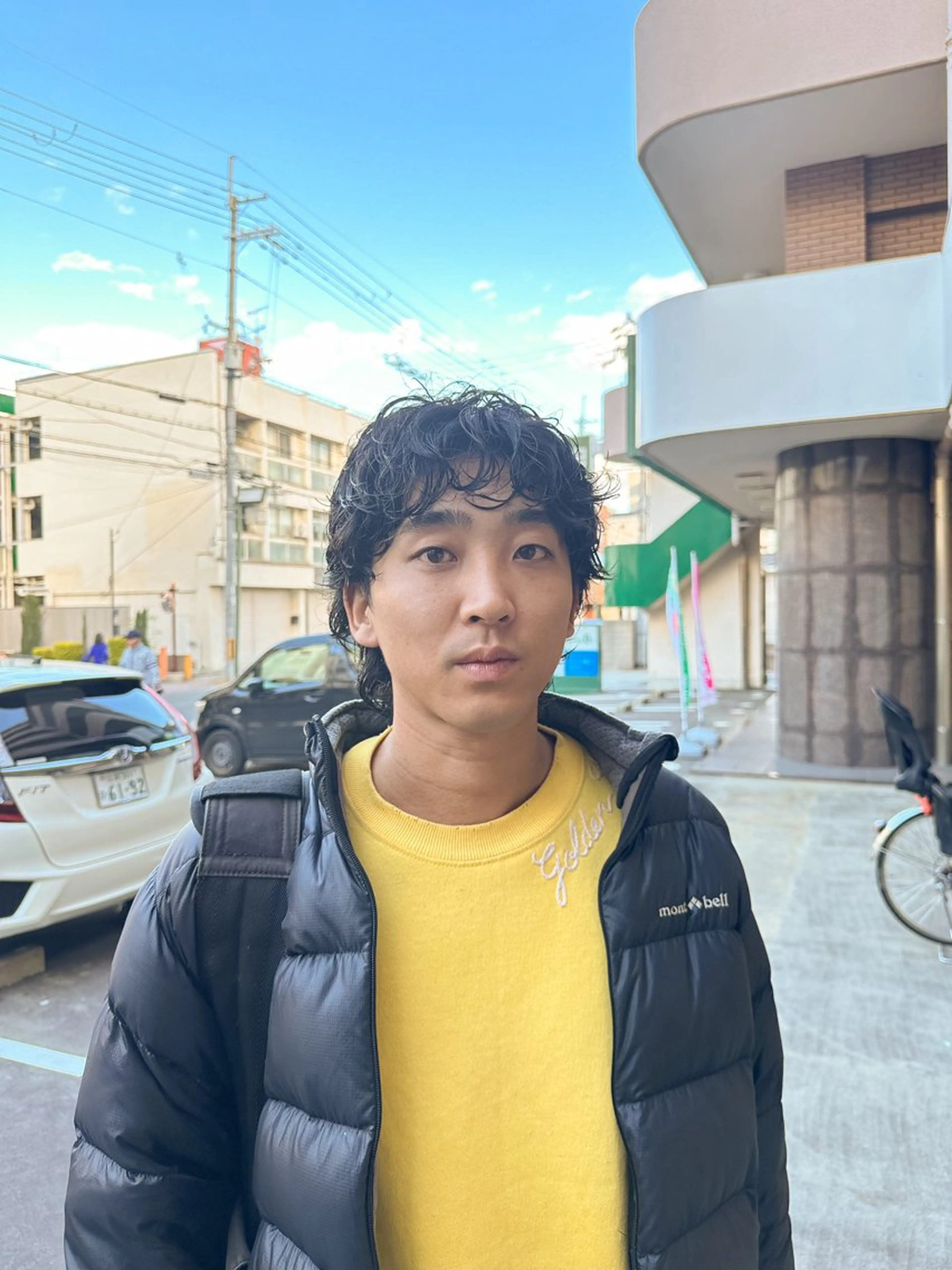 ミディアム パーマ メンズ カット パーマ パーマ/ハイトーン スパイキー/神田正紀のヘアスタイル