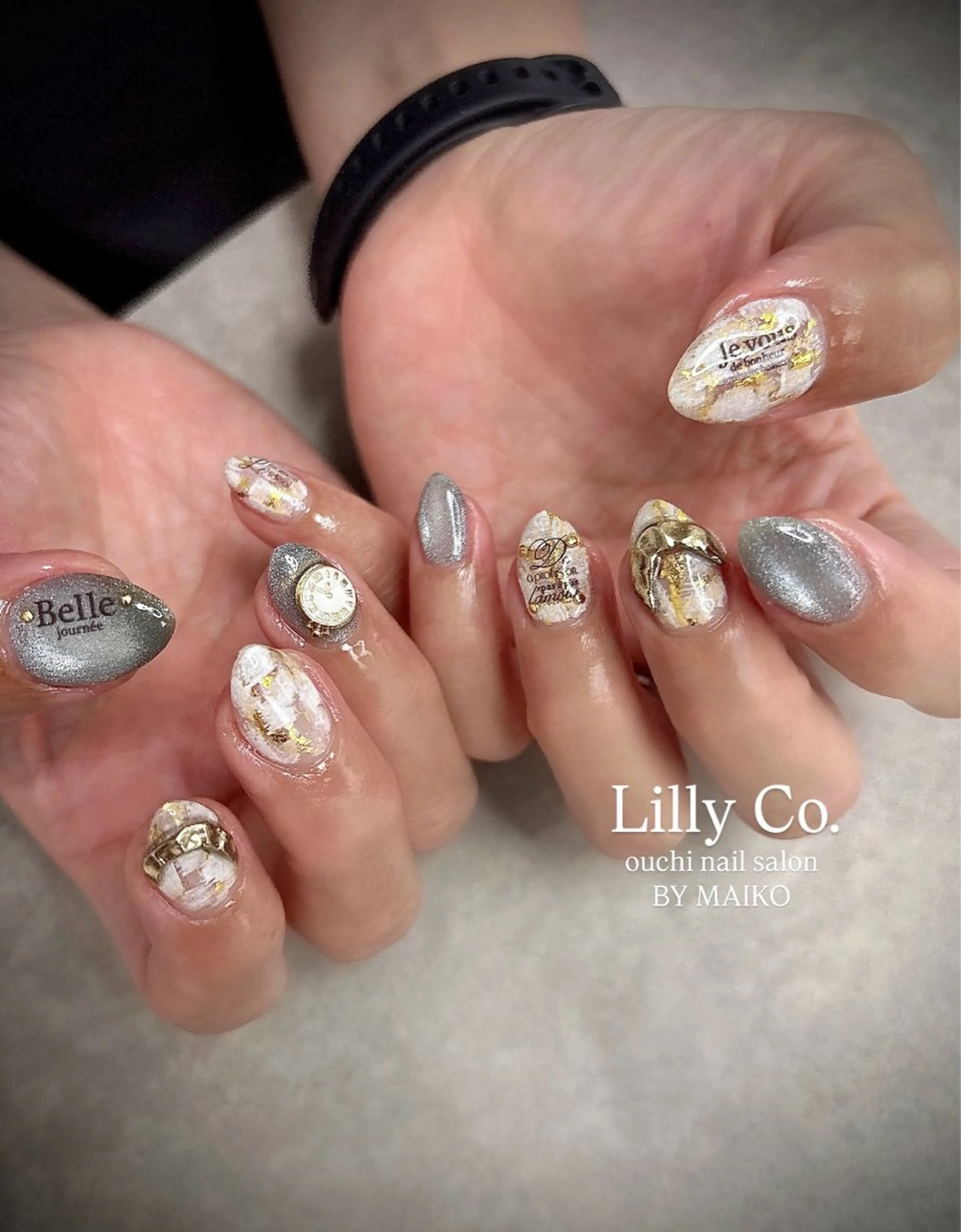 ネイル ハンドネイル ハンドケア Lilly Co.のネイルデザイン