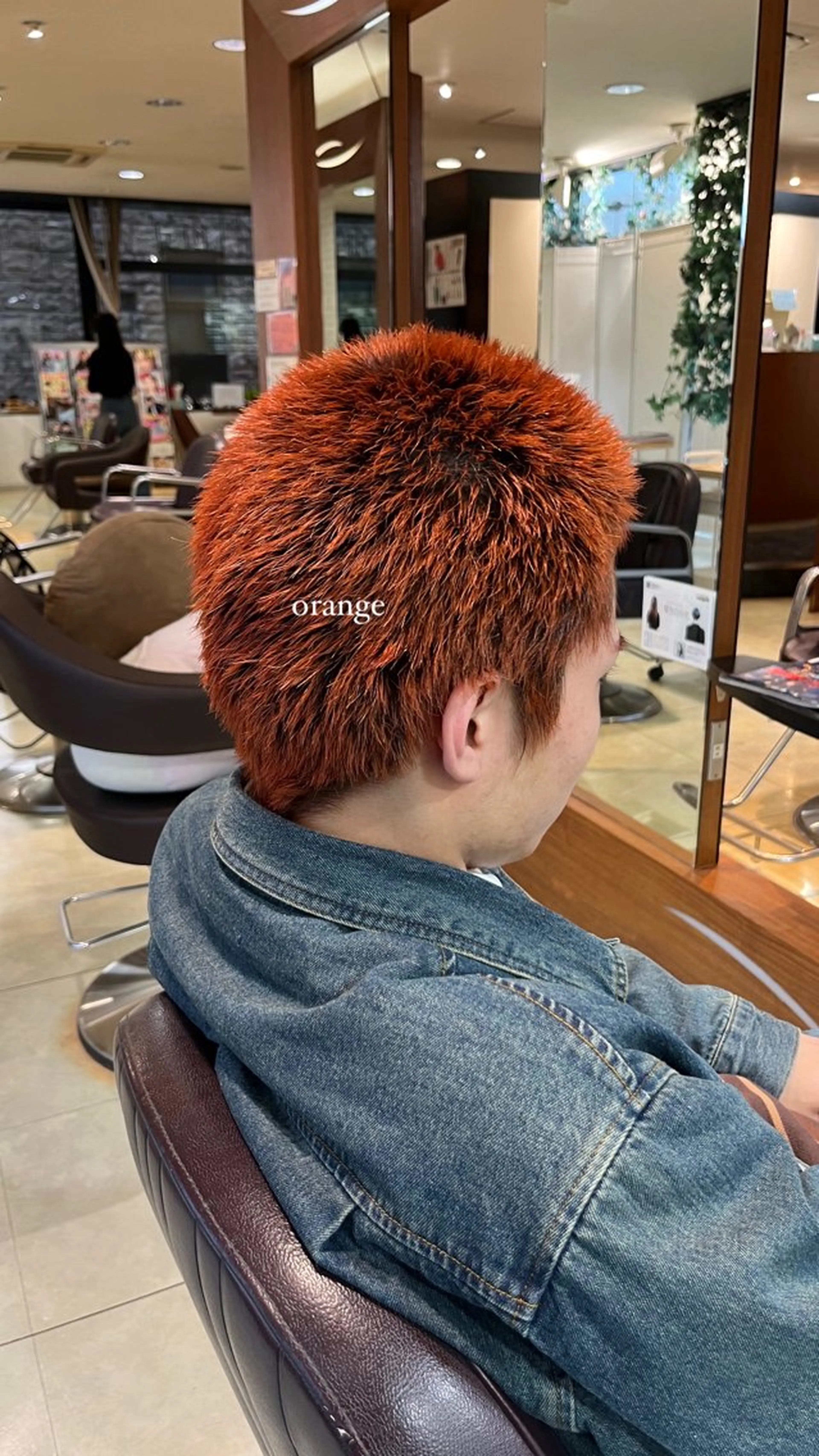 ショート カラー メンズ 大野 桃果のヘアスタイル