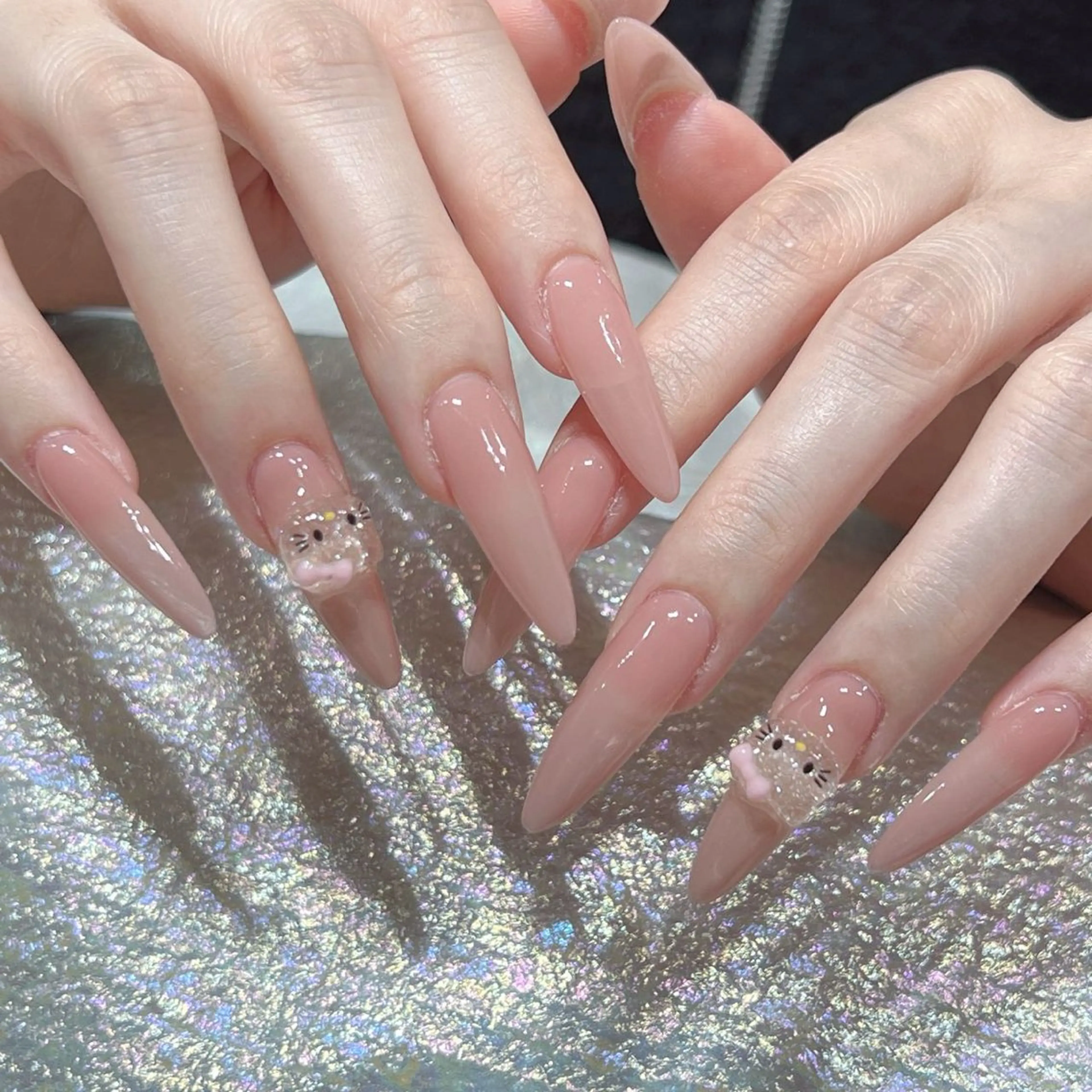 ネイル 💗キラネイル💗 モチ最高のネイルデザイン