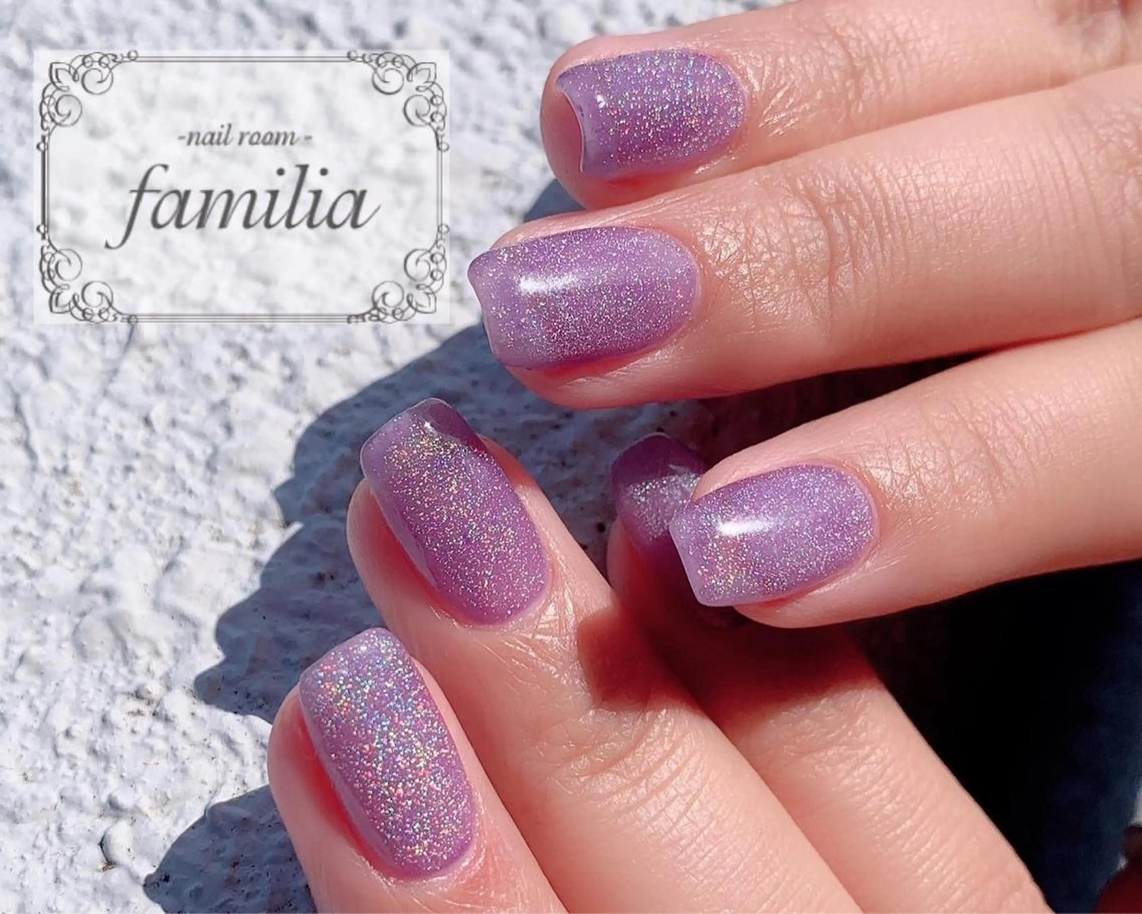 ネイル マグネットネイル ハンドネイル -nailroom- familiaのネイルデザイン