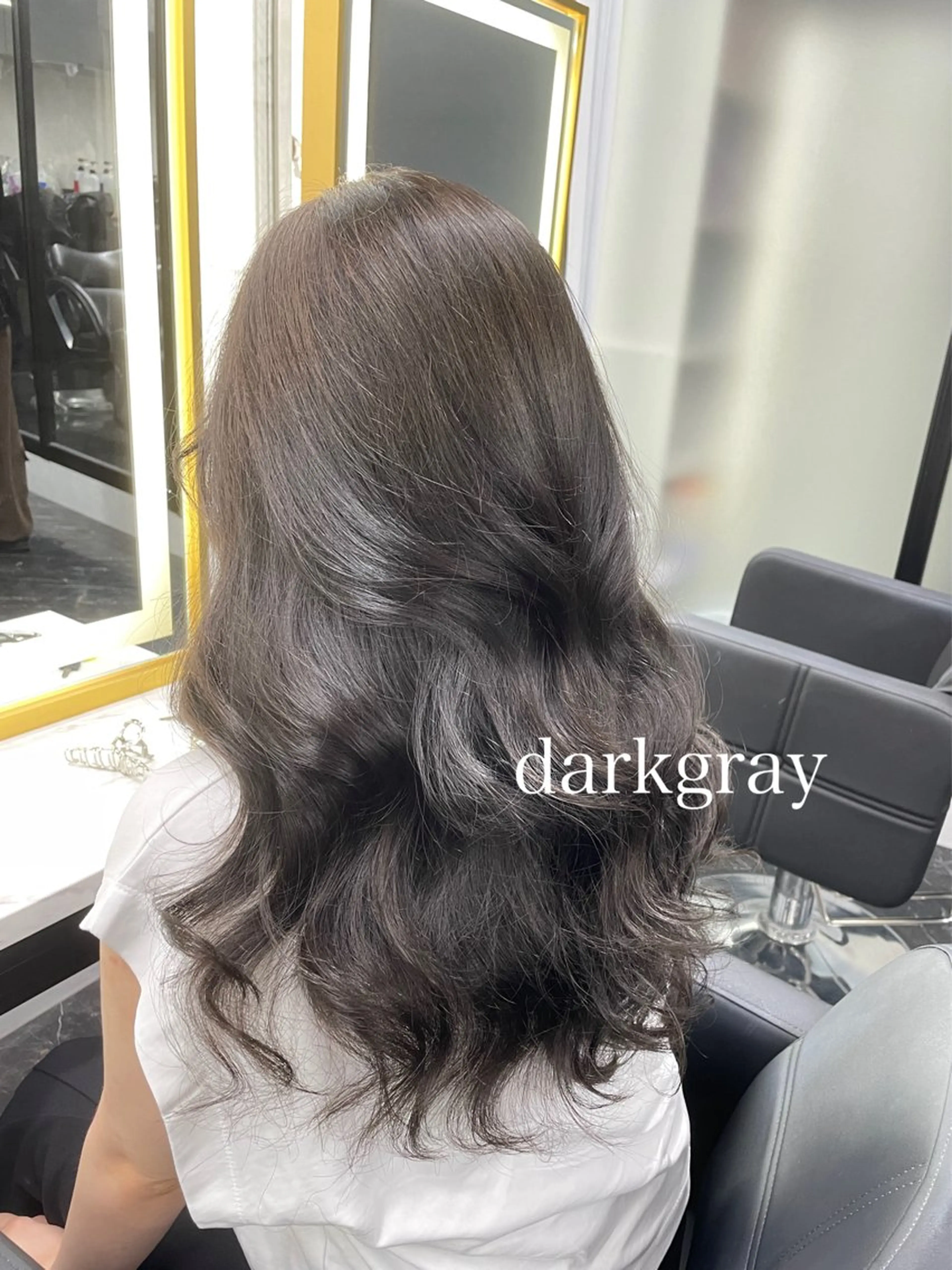 セミロング カラー ヘアカラー トリートメント エクステ🩵ブリーチ 韓国ヘア🩵KAEのヘアスタイル