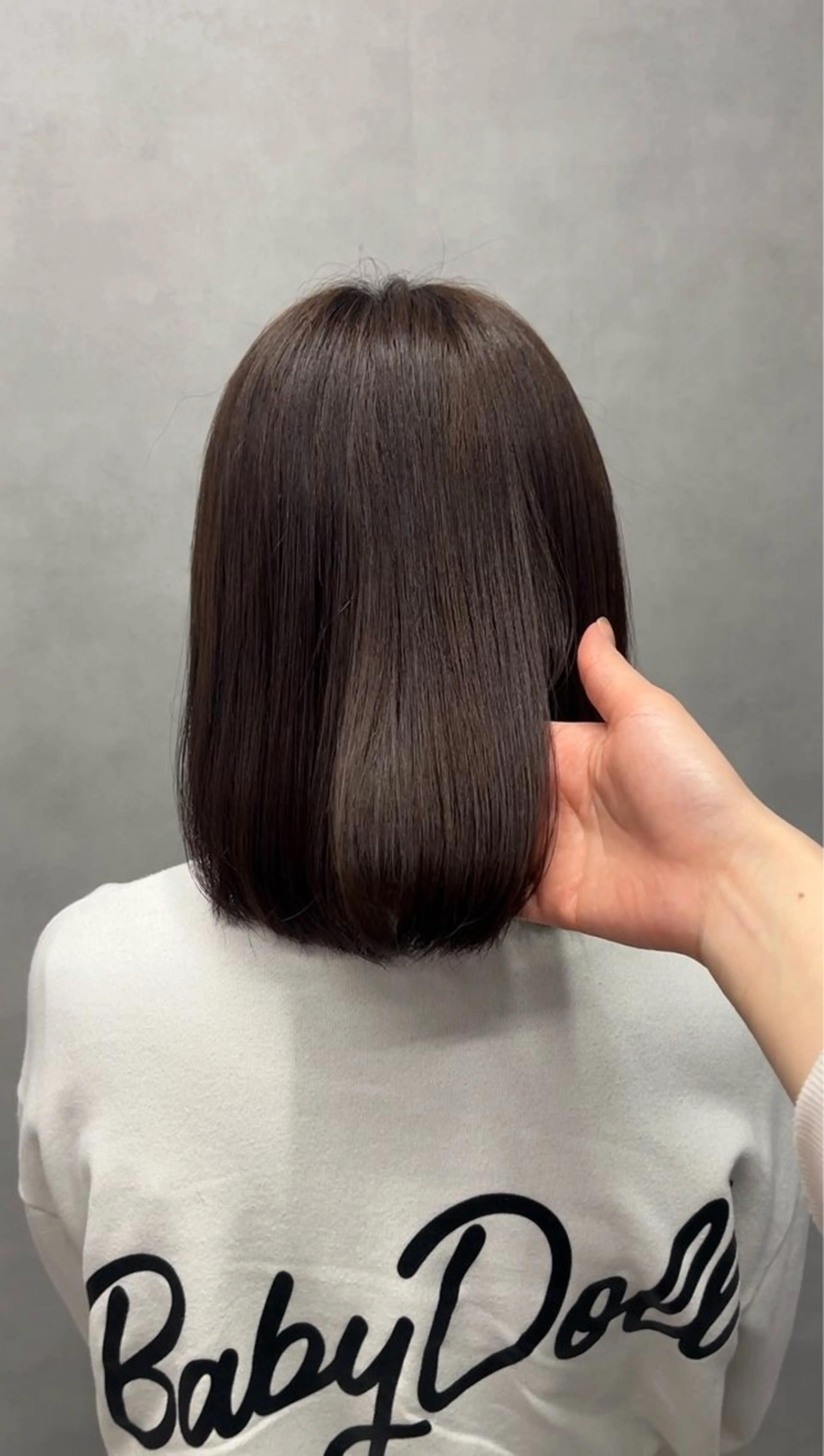 ミディアム トリートメント 【透明感カラー‎✨】 中島日菜のヘアスタイル