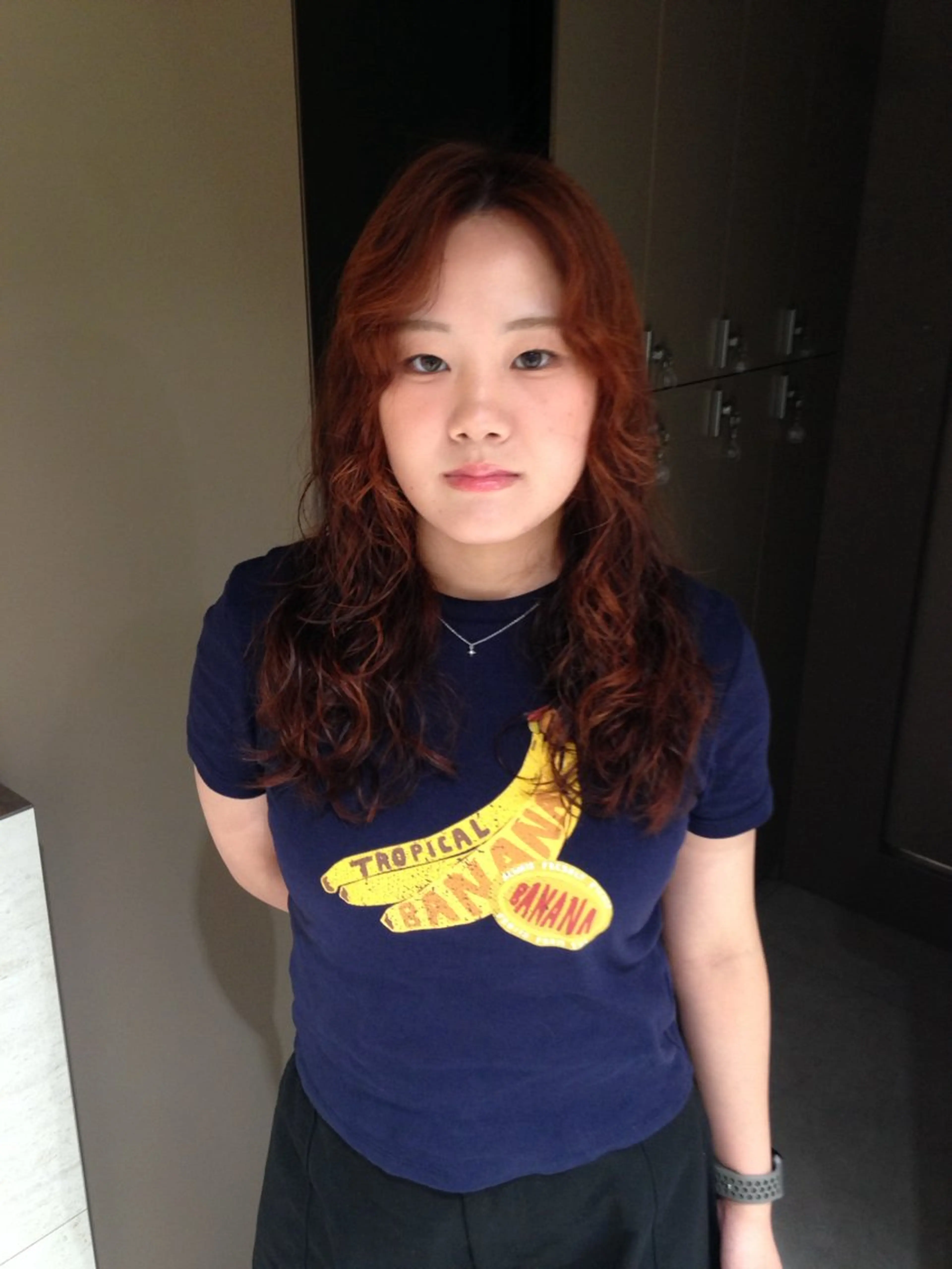 セミロング カラー パーマ セミロングパーマ ブリーチ ブリーチなしカラー パーマ nanoha ‪ ꪔ̤のヘアスタイル