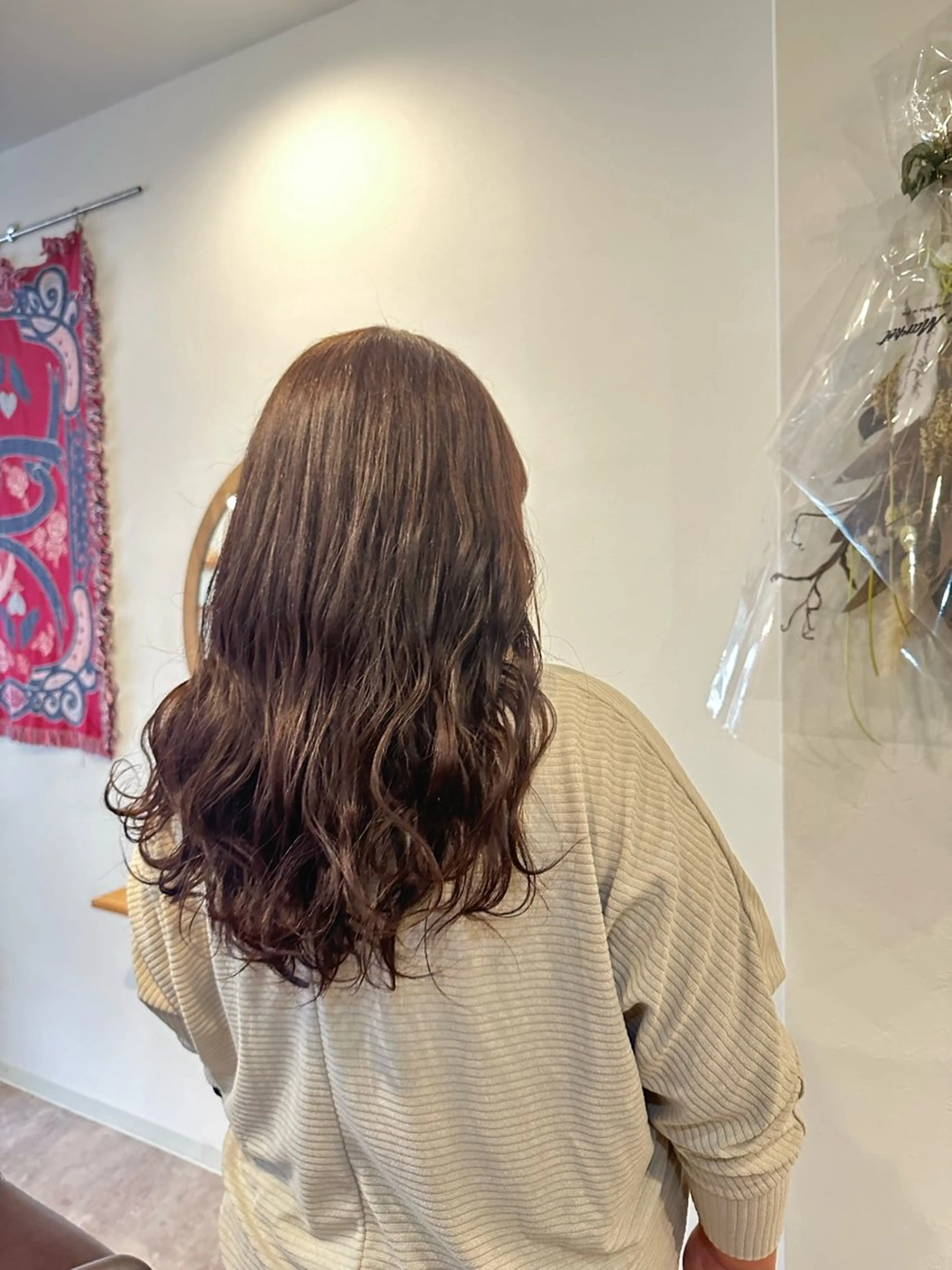 ロング カラー nabi所属・梅田 薫のヘアスタイル