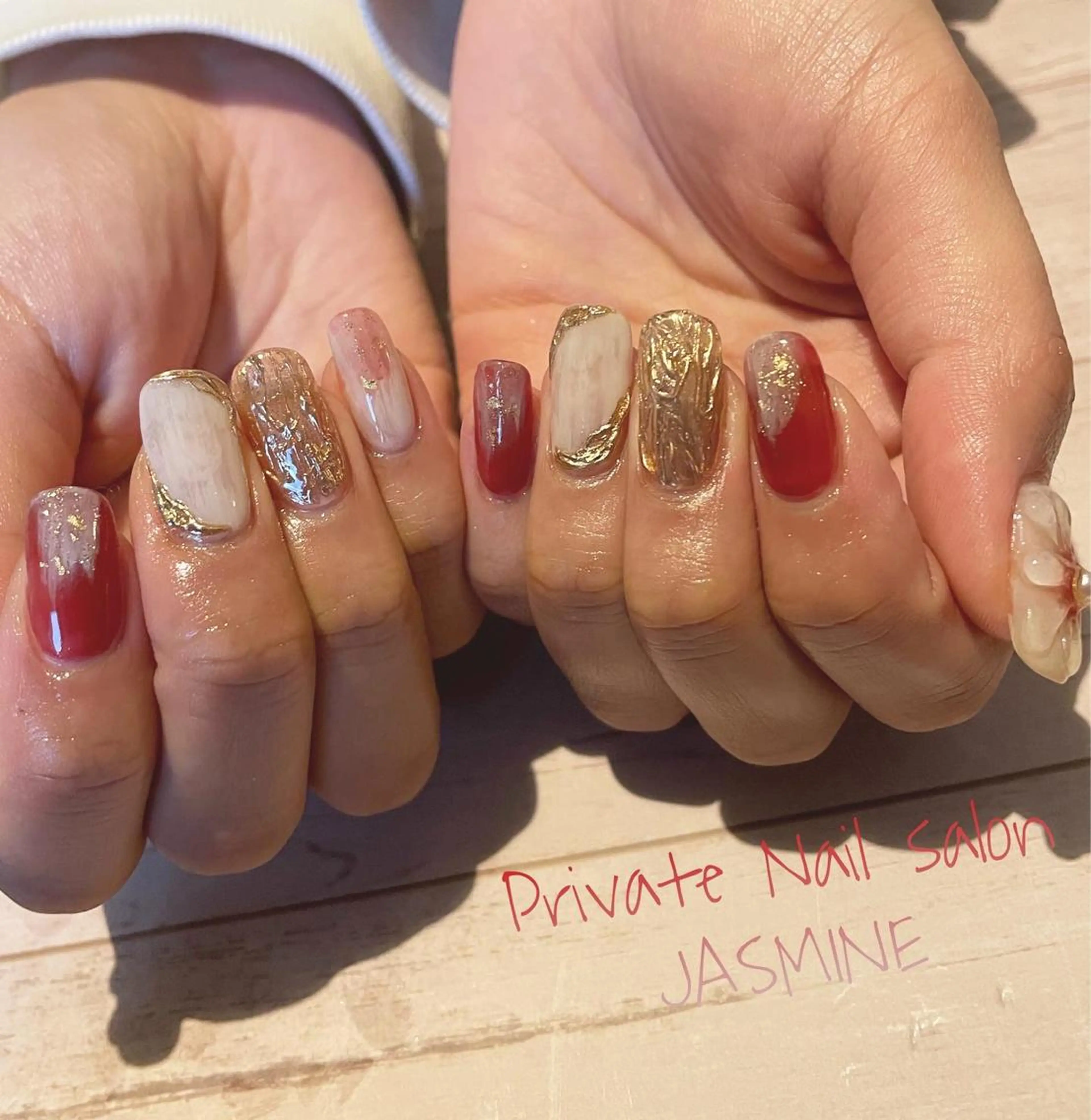 ネイル 成人式 Nail salon JASMINEのネイルデザイン