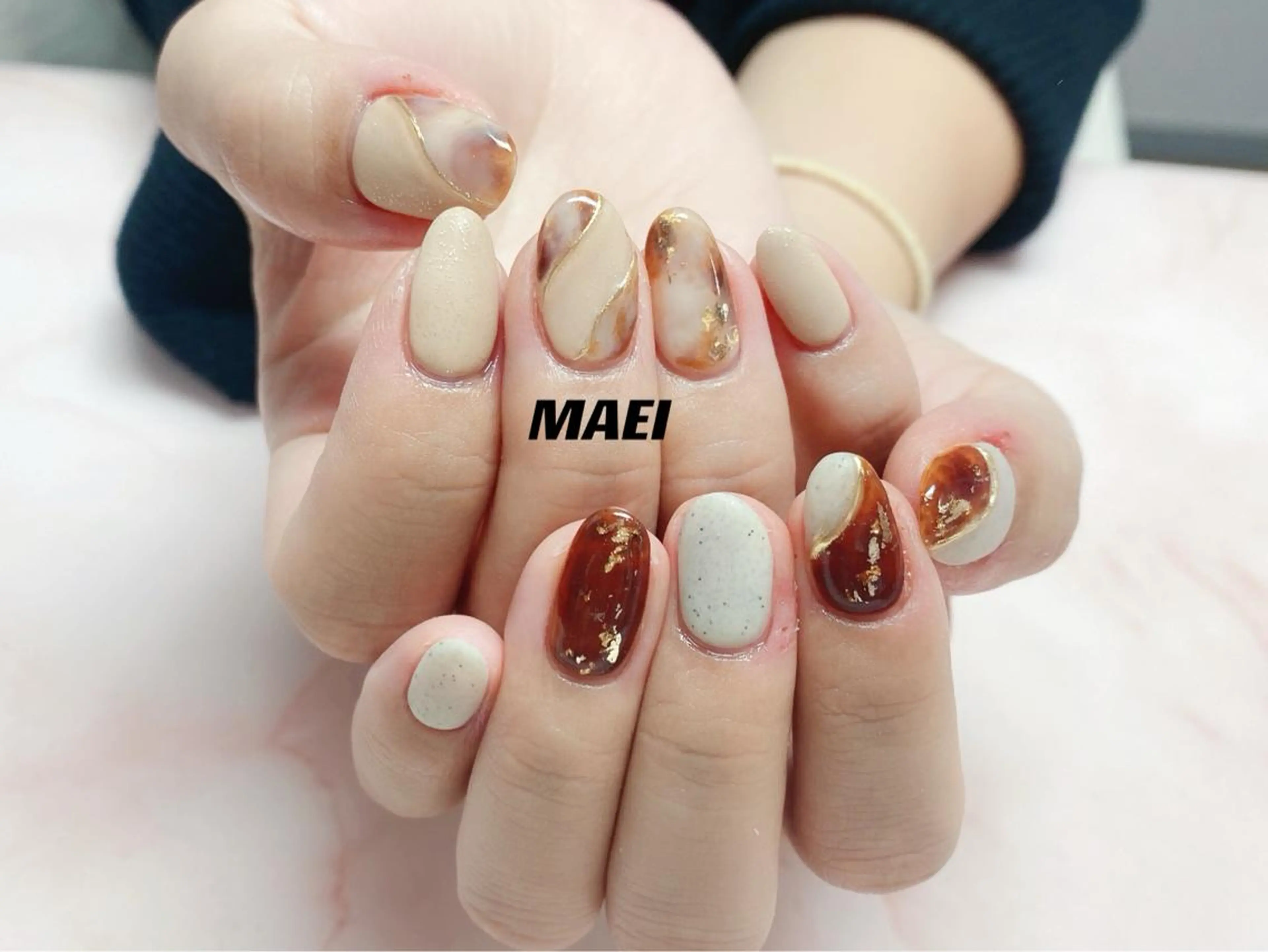 カラー ネイル マツエク・マツパ ハンドネイル ハンドケア NIMO ネイルサロンのネイルデザイン