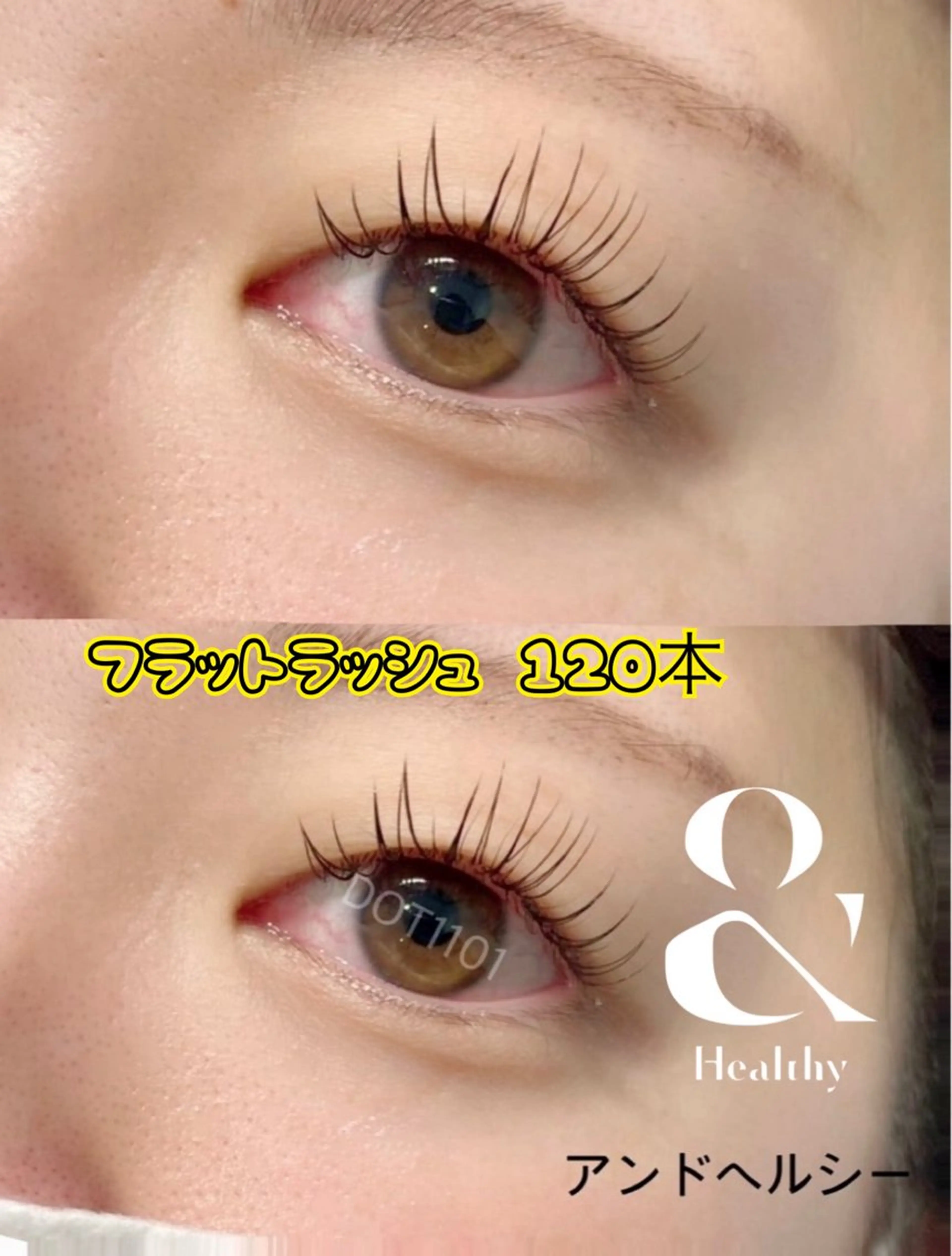 マツエク・マツパ マツエク DOT1101 asami🌼のマツエク・マツパデザイン