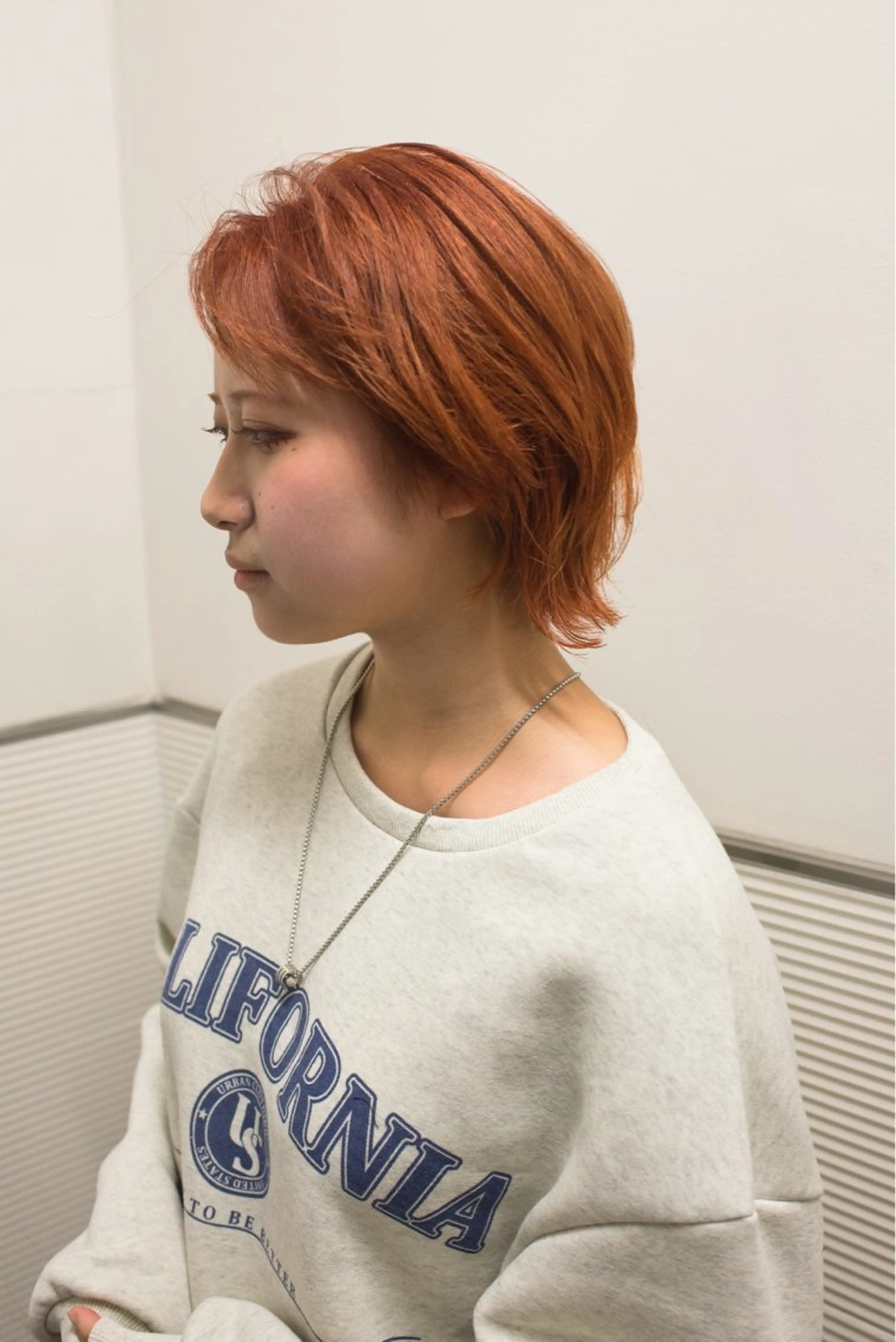 ミディアム カラー 千葉 慎也のヘアスタイル