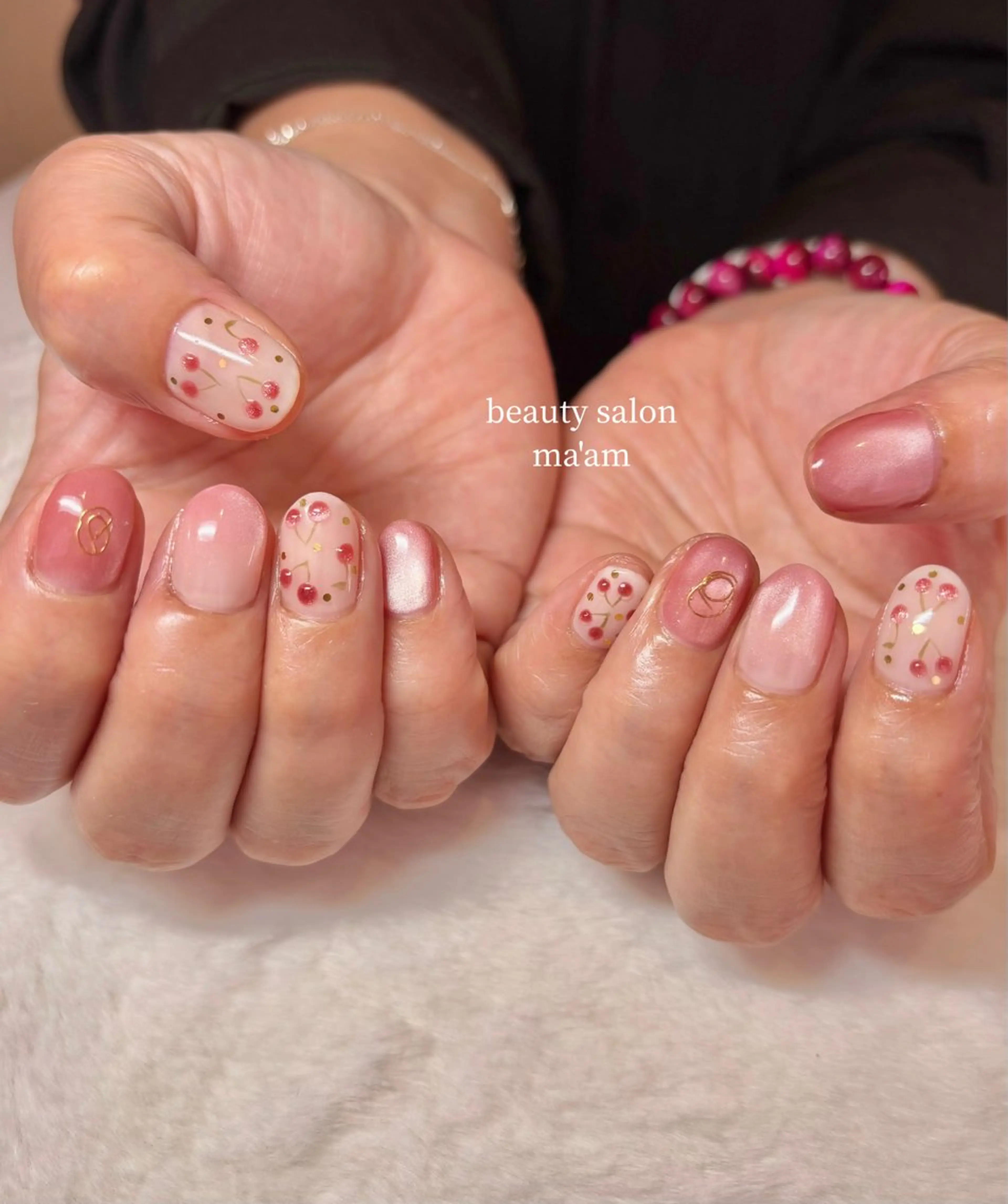 ネイル ハンドネイル beauty salon ma'am所属・chihiro 小路ネイルのネイルデザイン