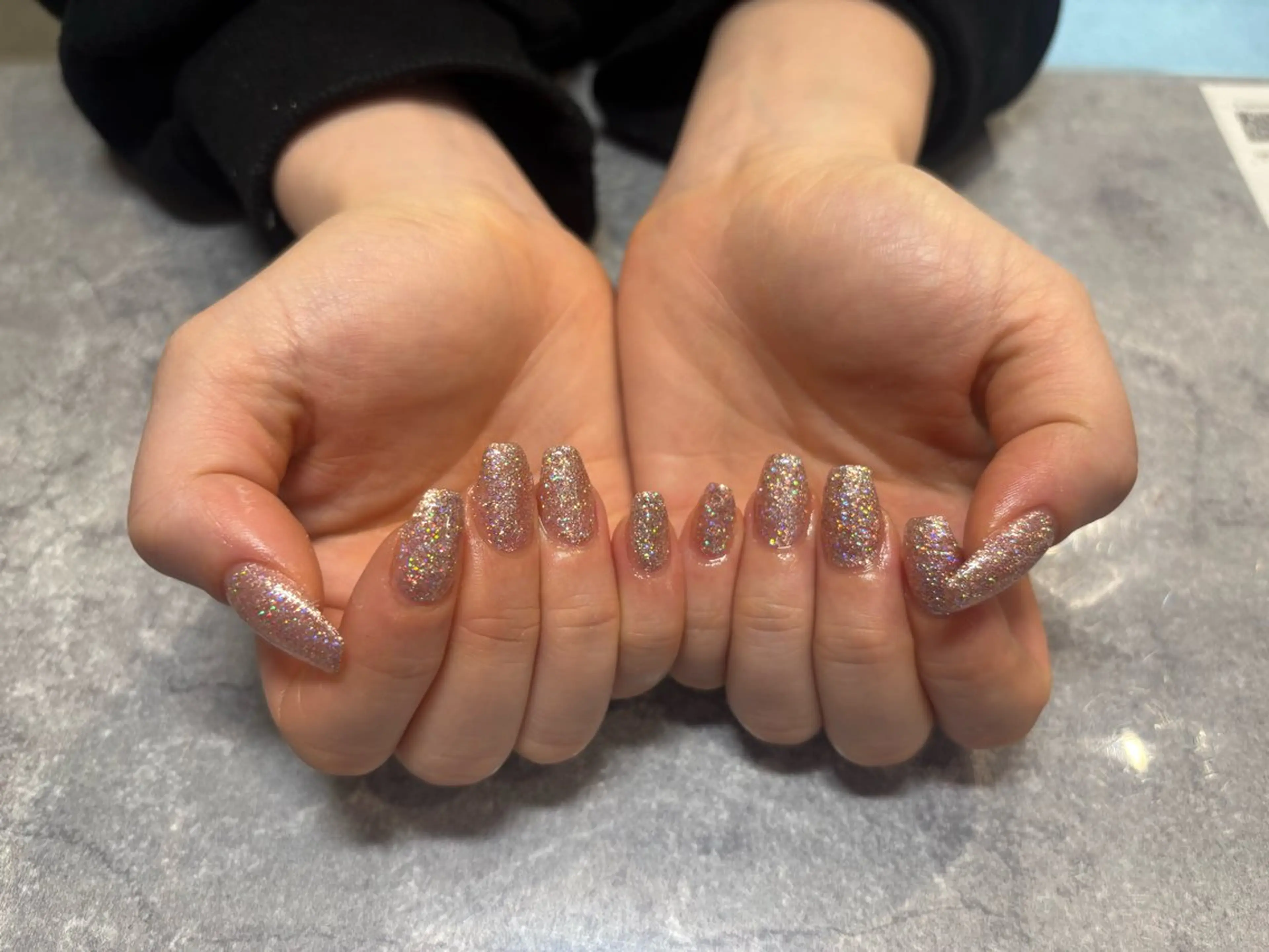 ネイル ラメ(グリッター) s. kaedeのネイルデザイン