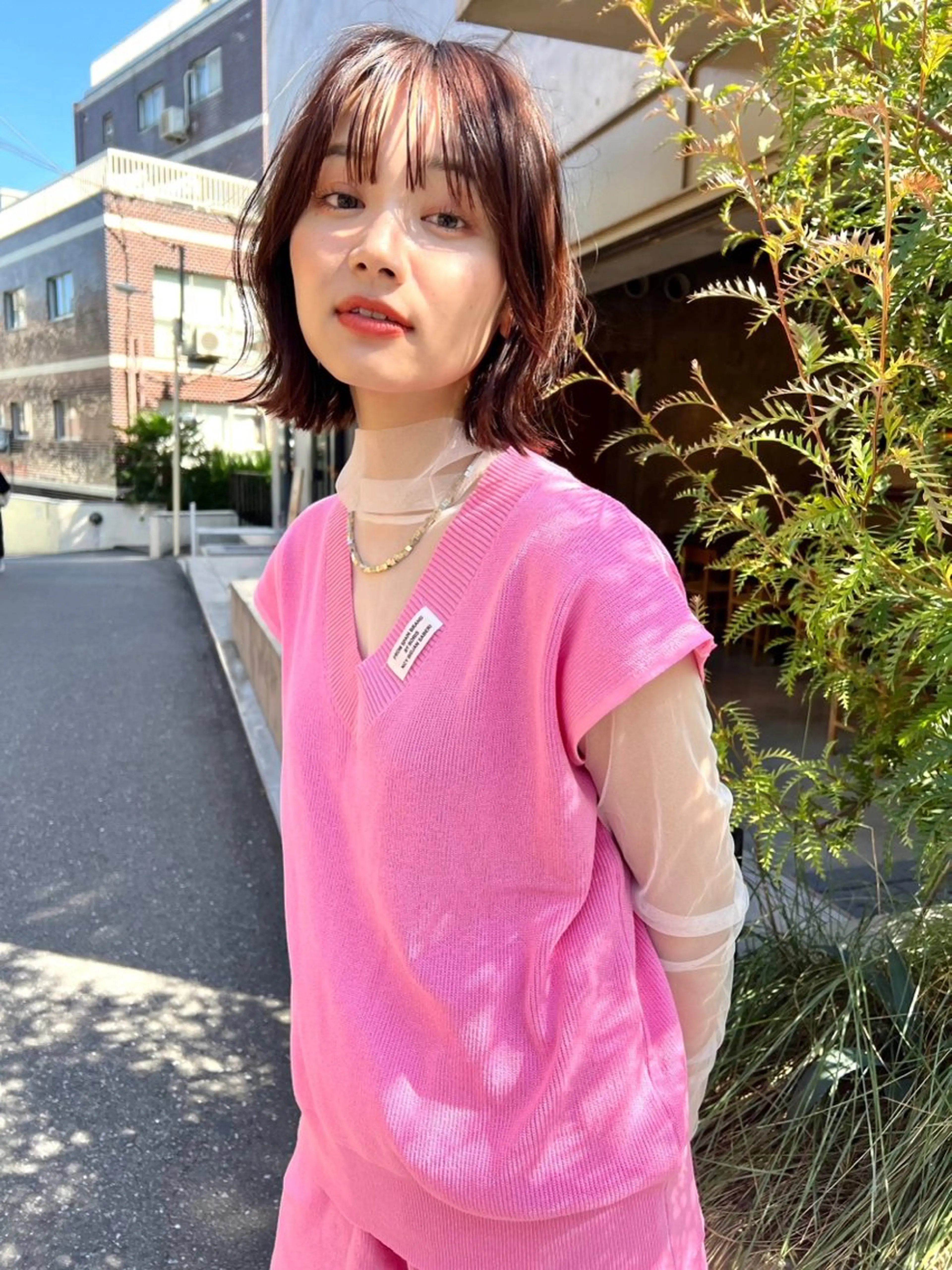 【オススメmenu♡】前髪カット＋イルミナカラー＋N.ケラリファイン髪質改善トリートメントの写真