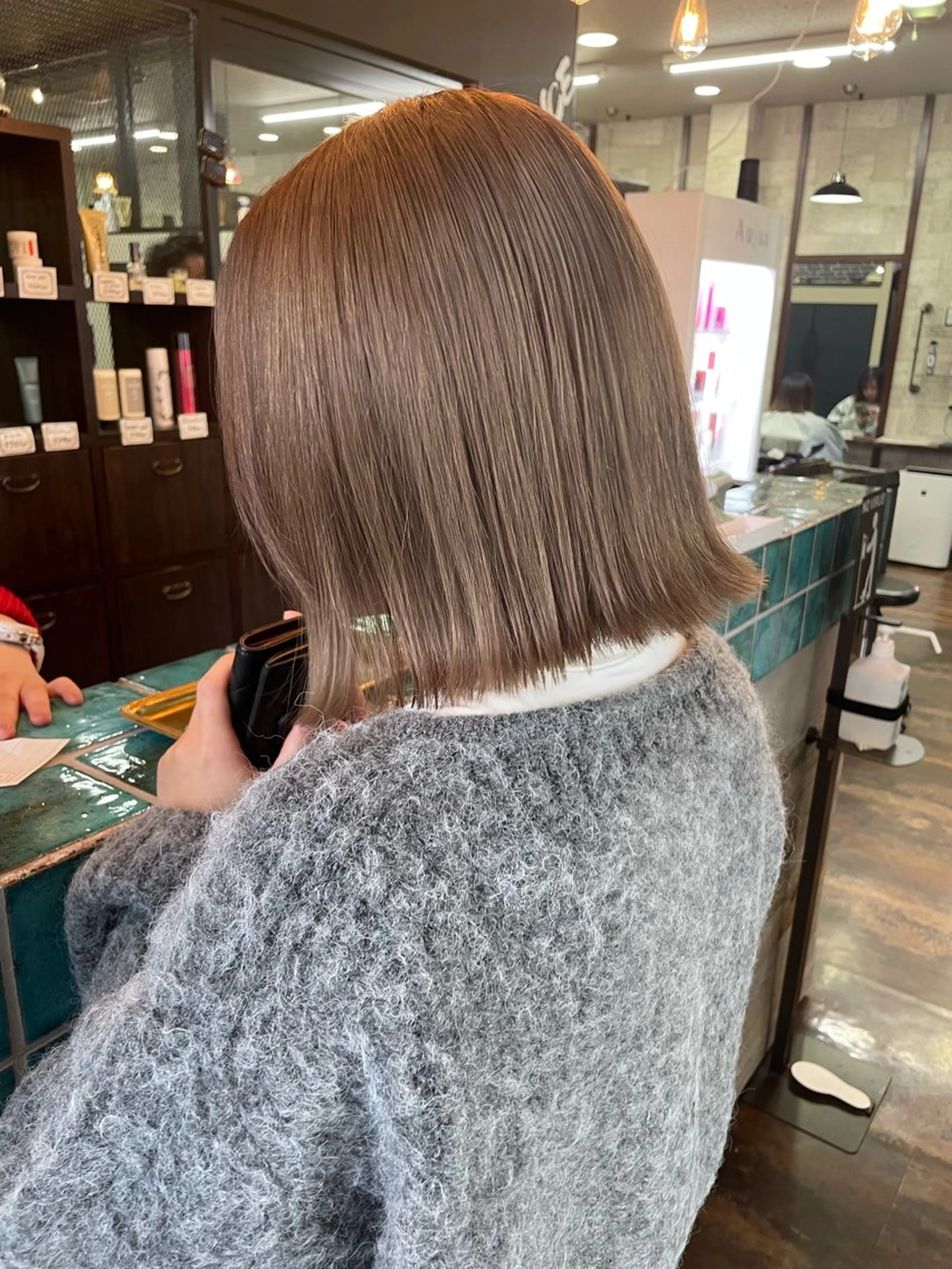 カラー ベージュカラー ミルクティーベージュ number＋所属・number＋ / 璃々花のヘアスタイル