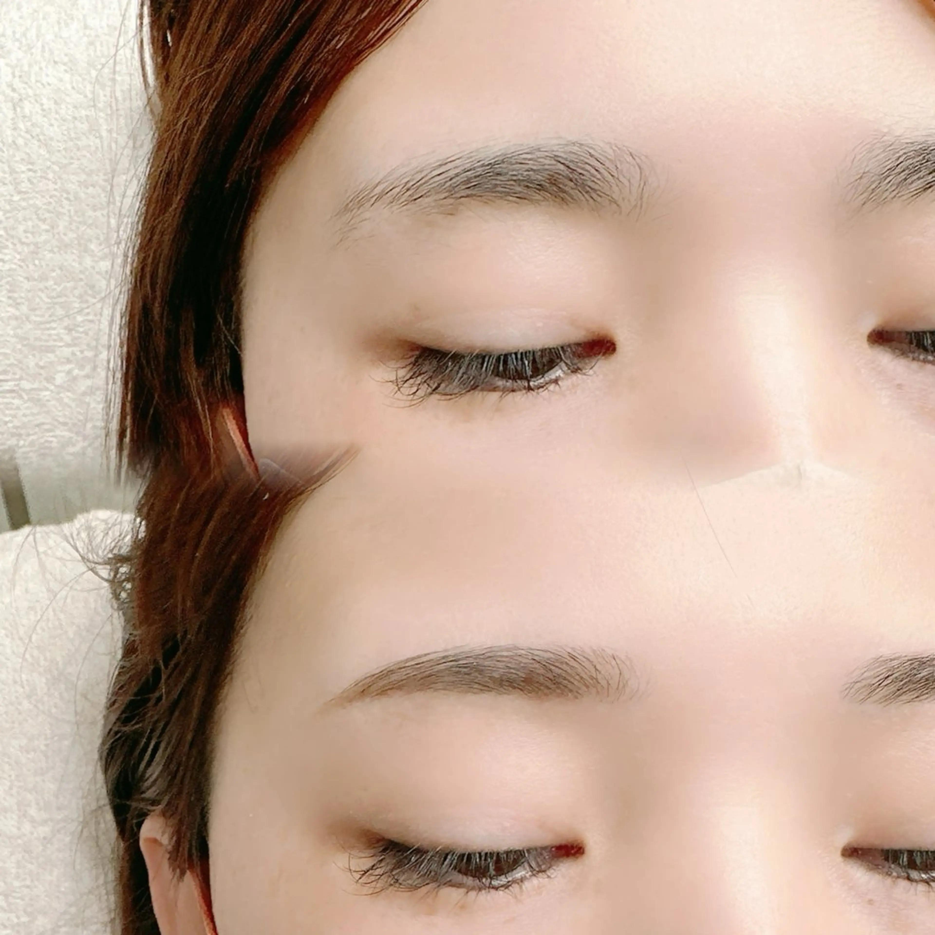 眉×まつ毛パーマセット　平日ミニモ価格の写真