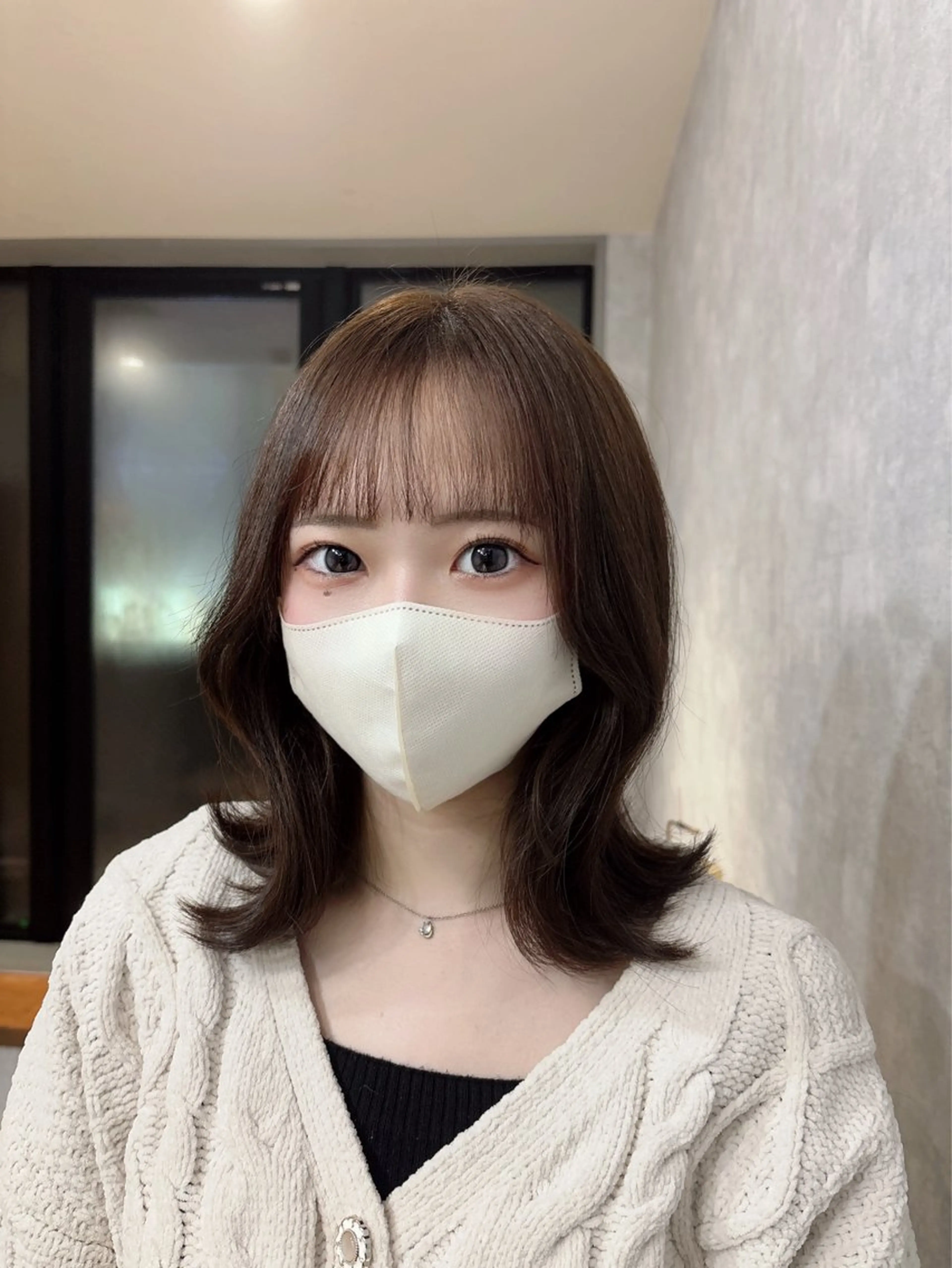 カラー La fith hair ray 札幌店所属・顔まわり/W カラー/リョウのヘアスタイル