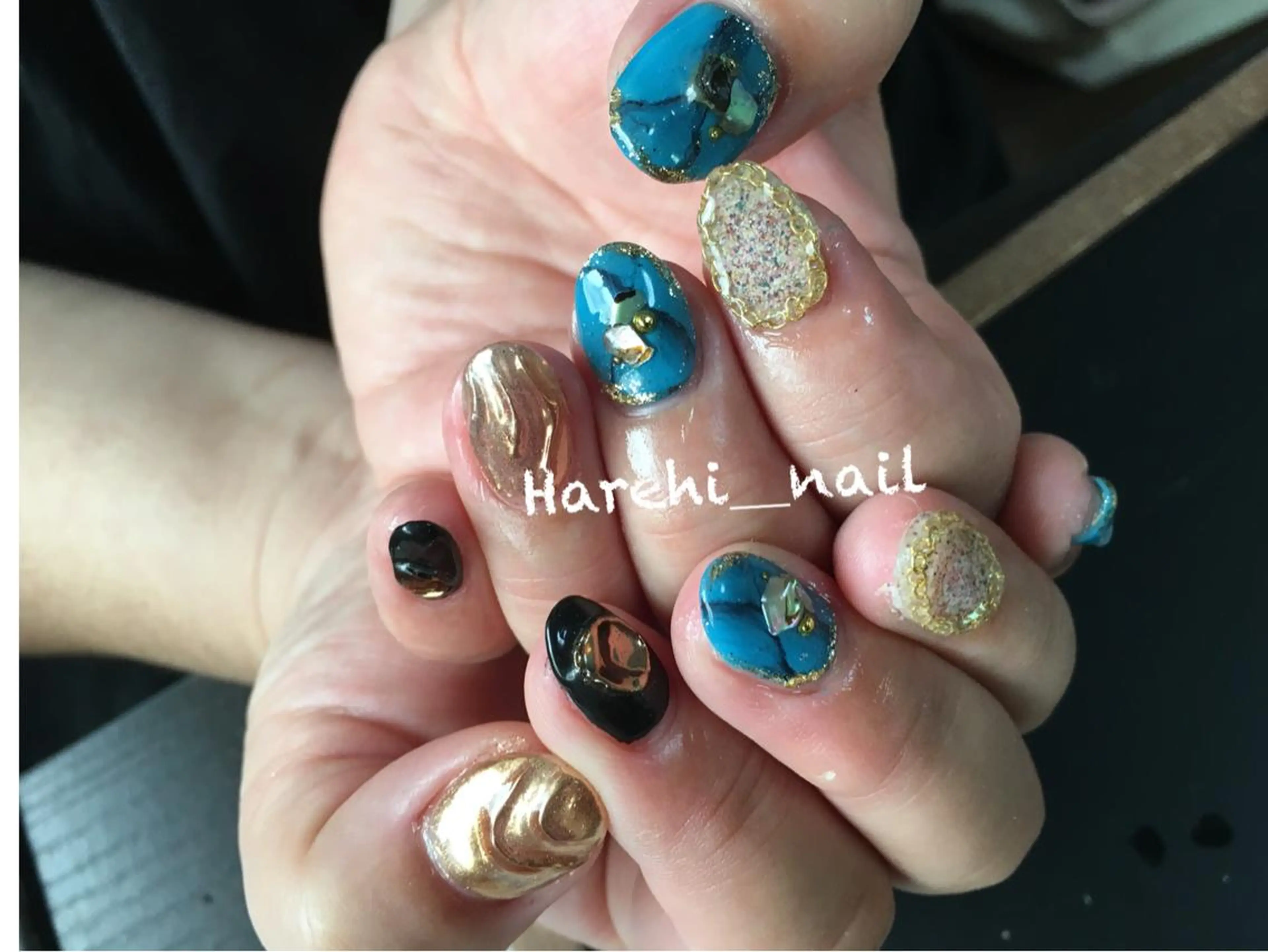 ネイル ハンドネイル Harehi_ nailのネイルデザイン